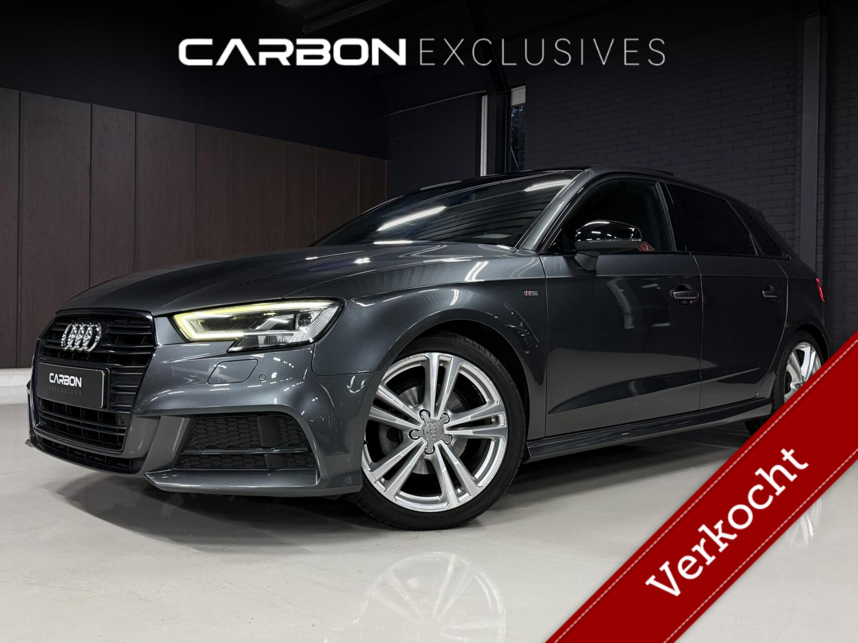 Audi A3 Sportback 35 TFSI CoD Advance Sport S Line 2019 - voorkant