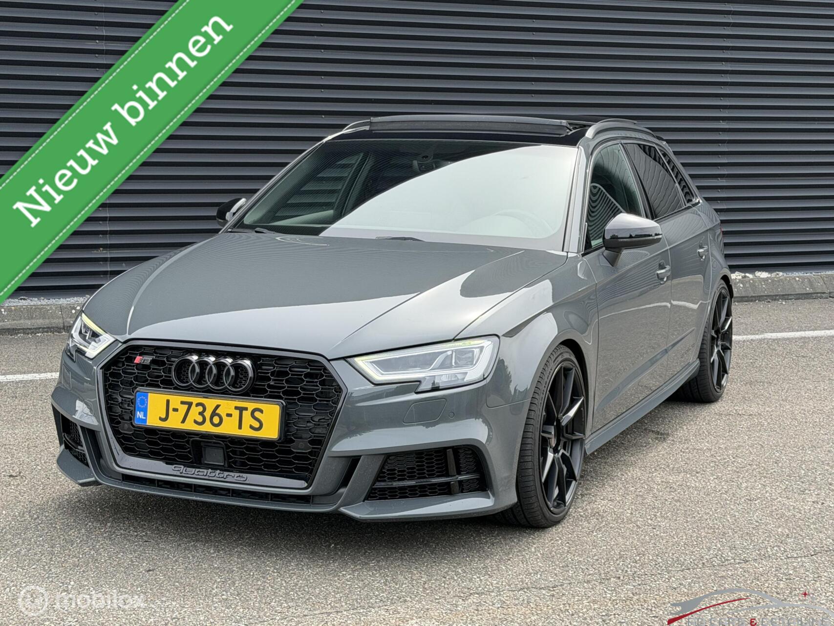 Audi S3 Sportback 2.0 TFSI S3 quattro, Carbon, Schuifdak, Motec, ACC 2019 - voorkant
