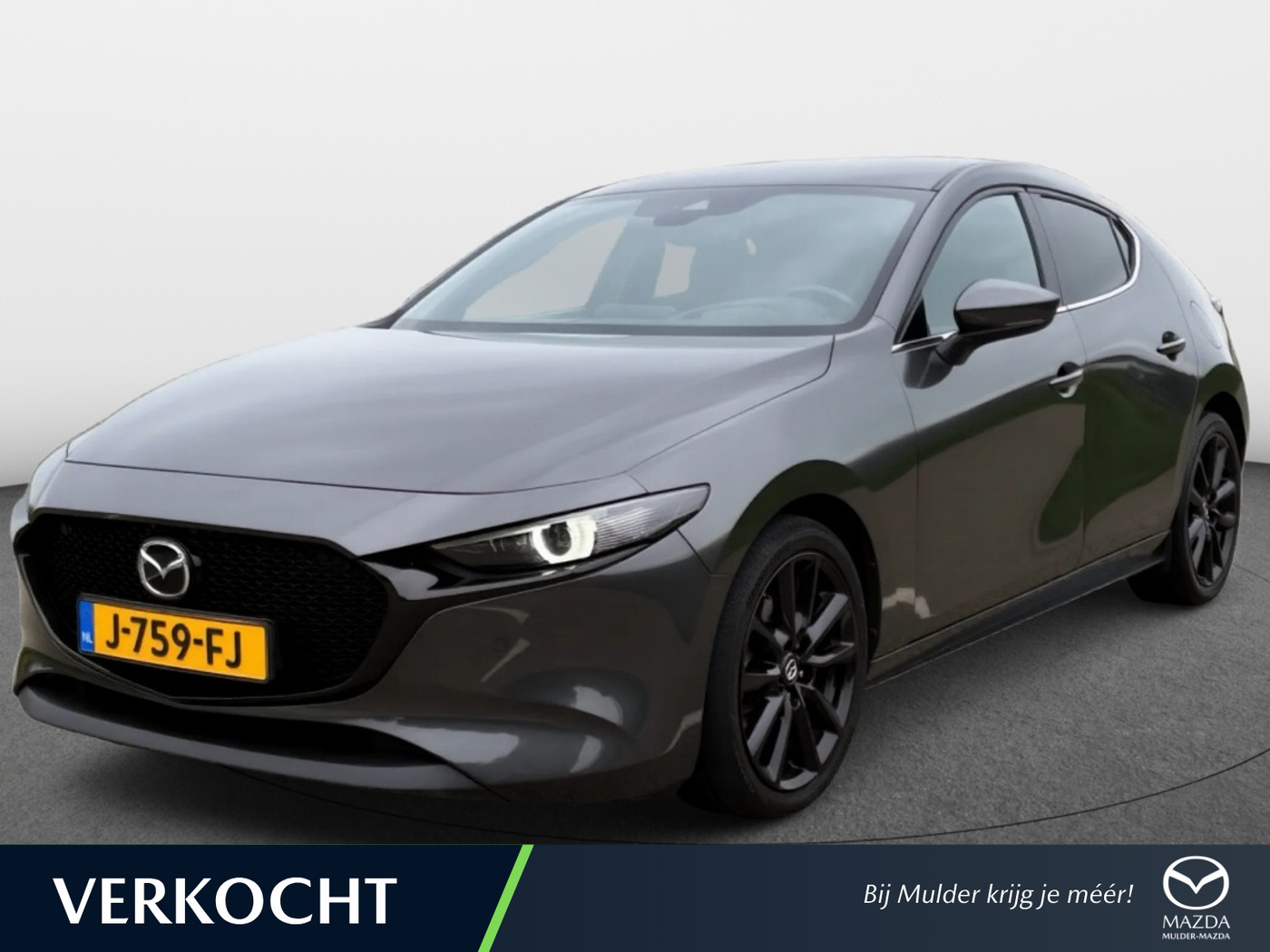 Mazda Mazda3 2.0 SA-X 180 Luxury Bose | Lederen bekleding | 360Cam 2020 - voorkant