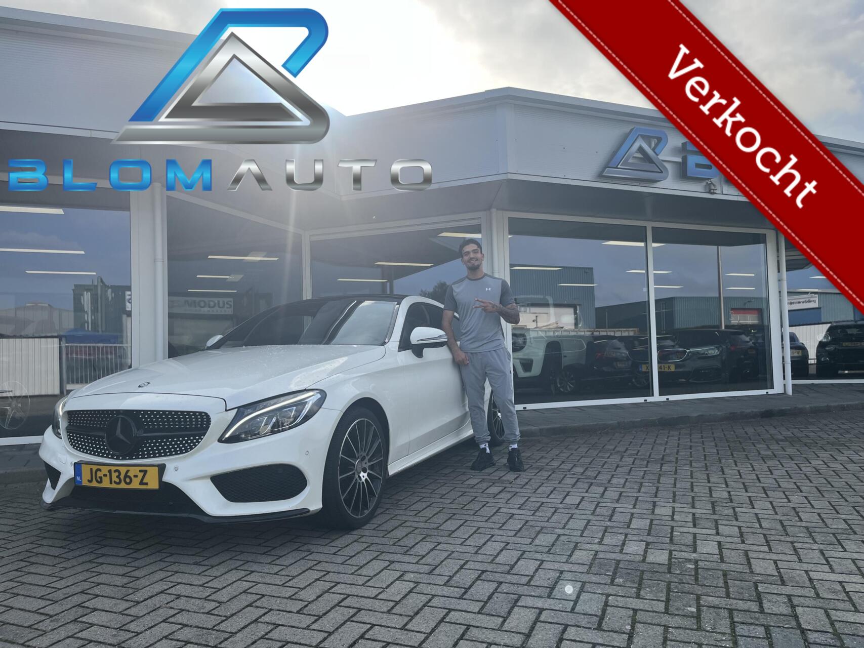 Mercedes-Benz C 300 300 AMG PANO+SFEER+KEYLESS+19INCH 2016 - voorkant