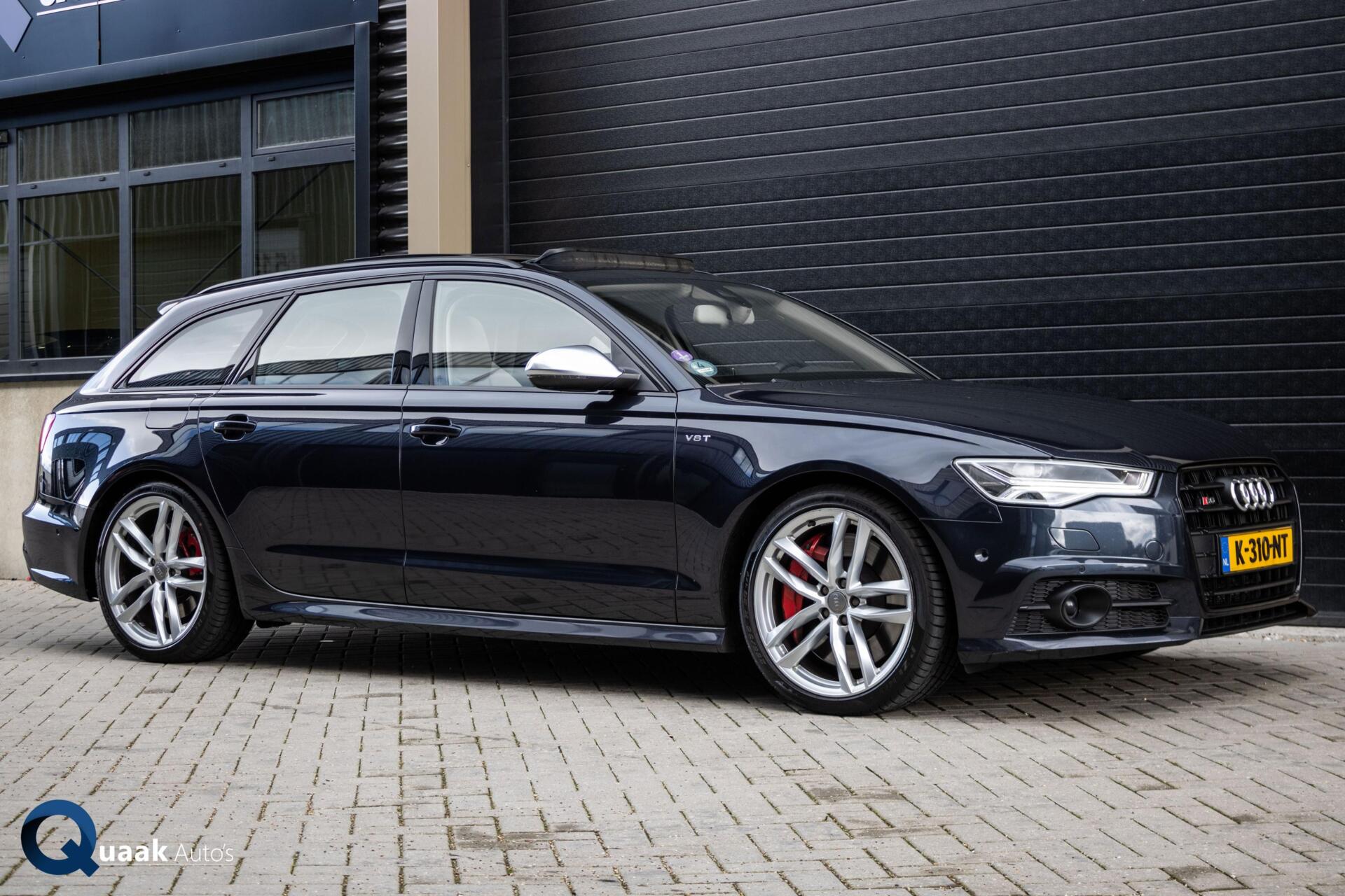 Audi S6 Avant 4.0 TFSI Quattro | RS-ZETELS | PANO | CARPLAY | LUCHTVERING | LED | ADAPTIVE 2017 - voorkant