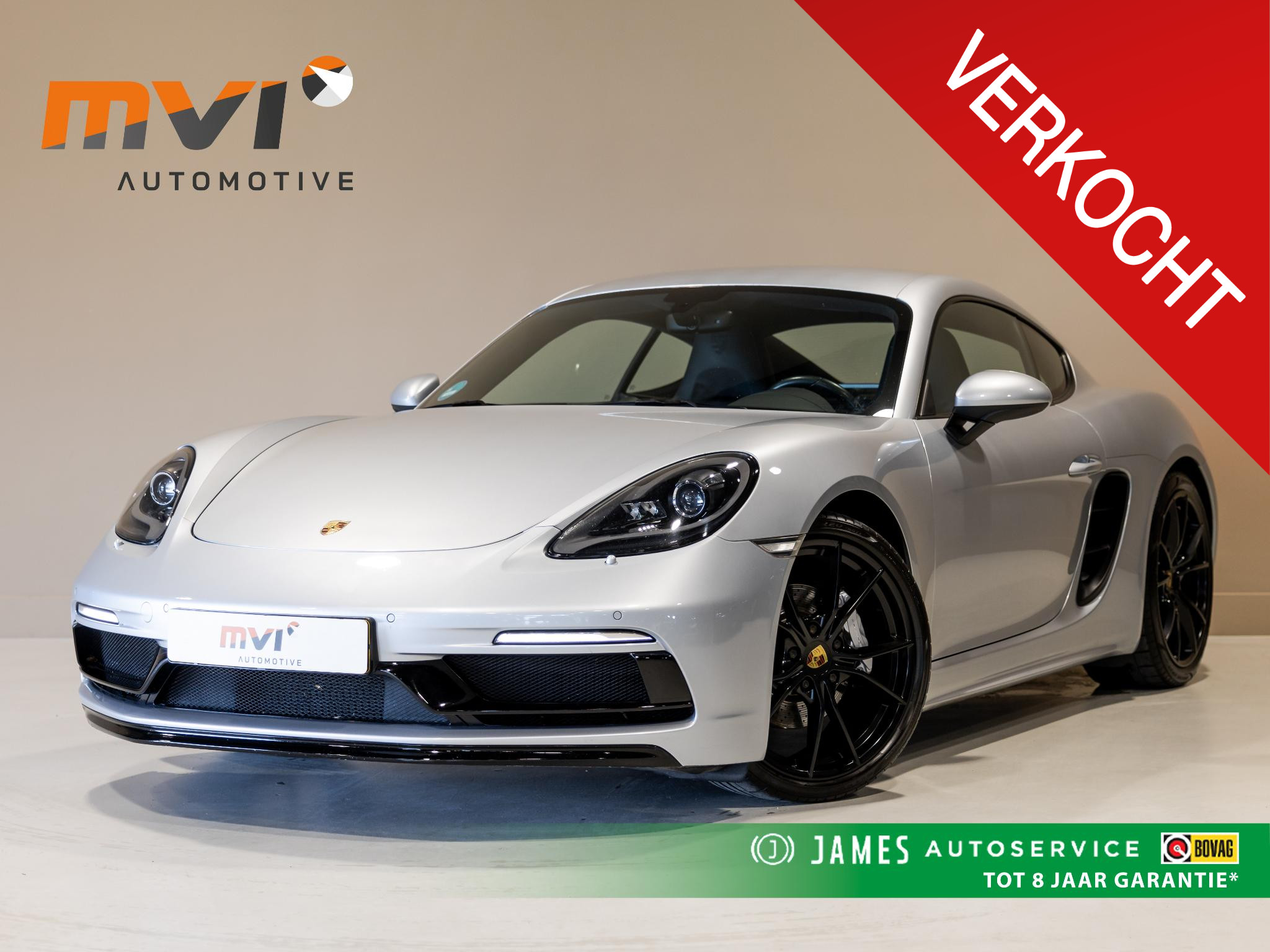 Porsche 718 Cayman 2.0 2016 - voorkant