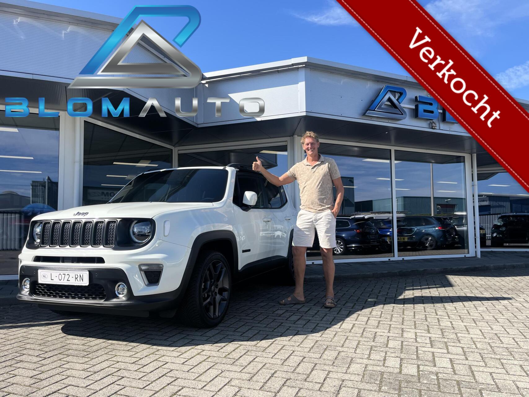 Jeep Renegade 4xe 240 Plug-in Hybrid LEDER+LED+KEYLESS+ACC 2021 - voorkant