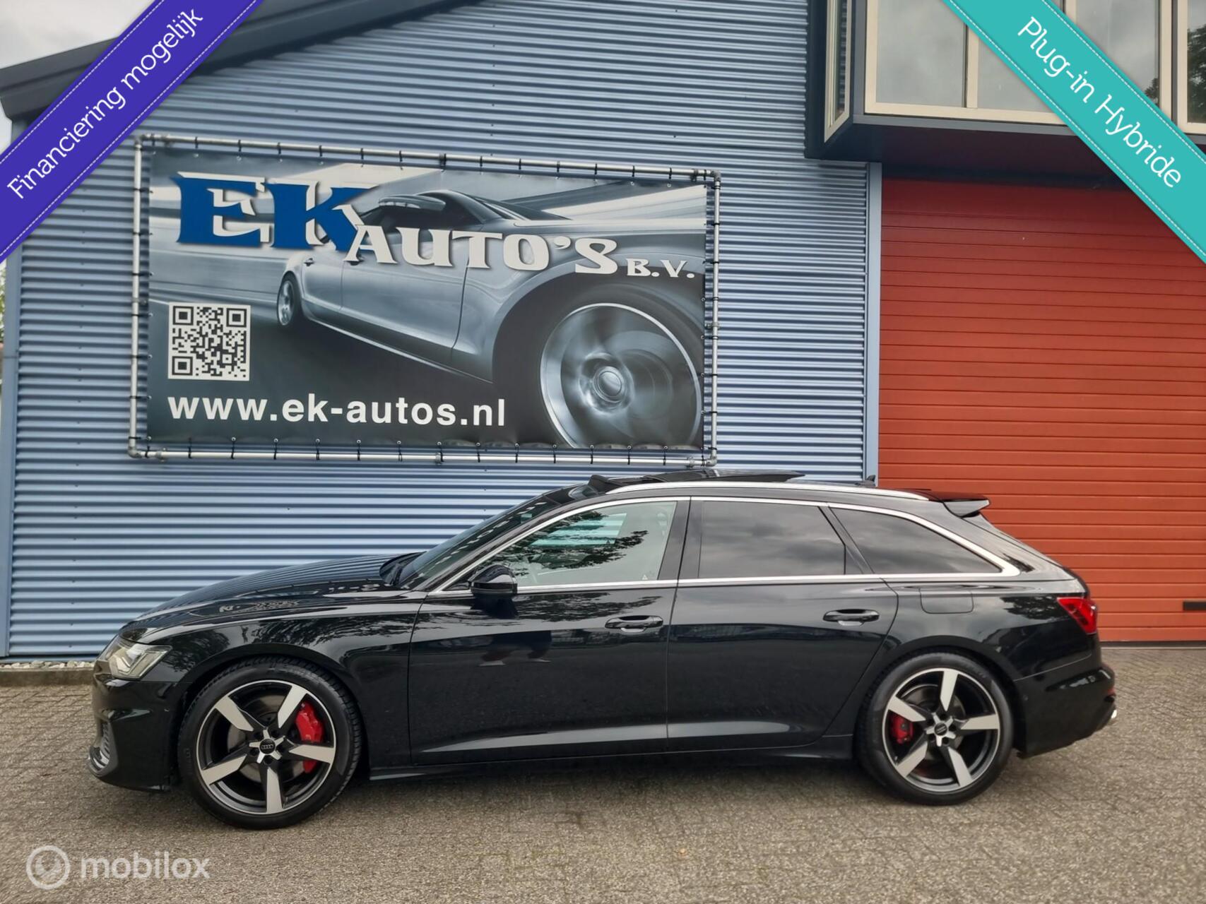 Audi A6 Avant 55 TFSI E 55 TFSI e Quattro 368 pk. Compleet S-Line. 2021 - voorkant