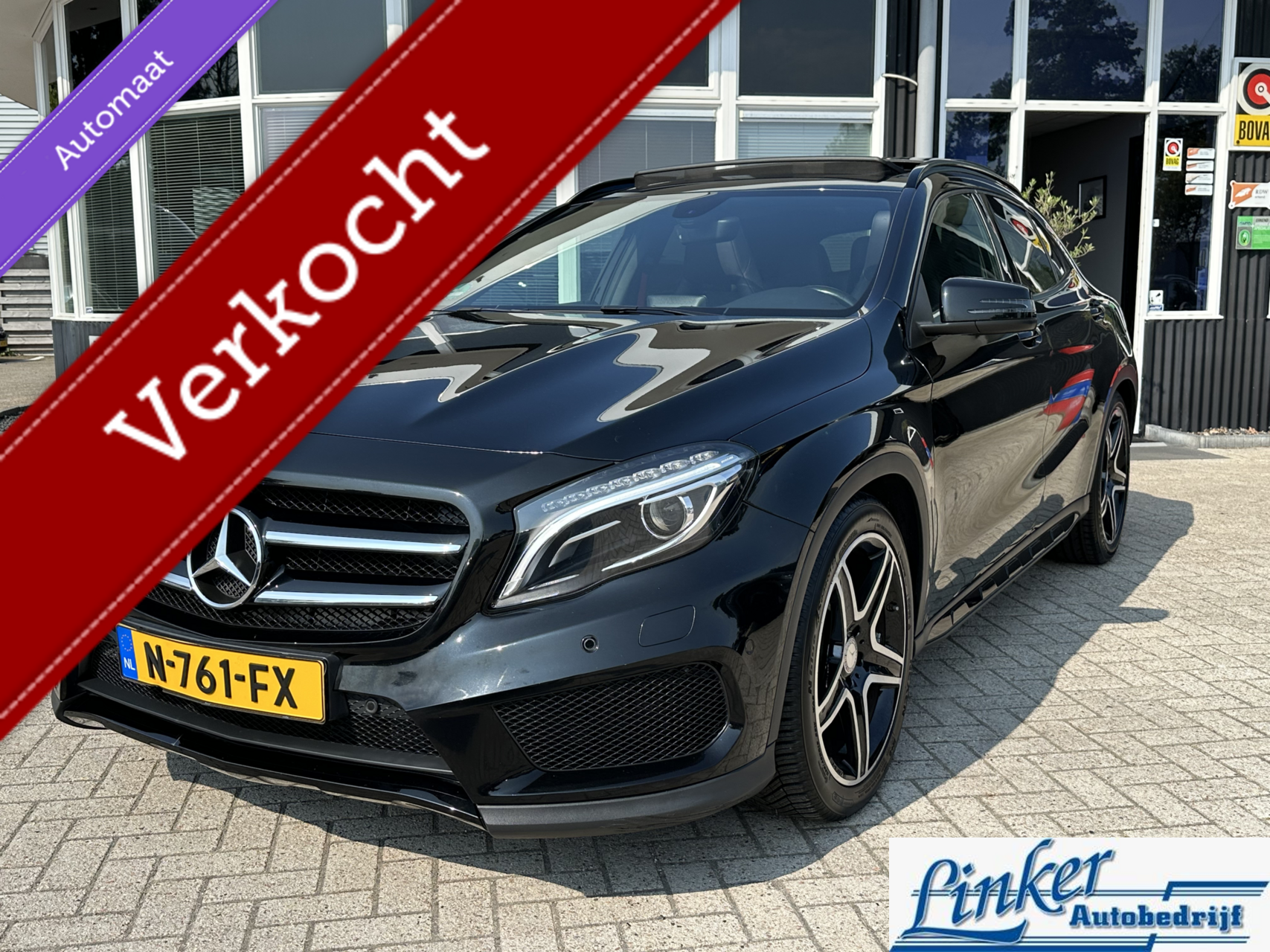 Mercedes-Benz Gla 200 200 AMG LINE - PANO TREKH CAMERA 2014 - voorkant