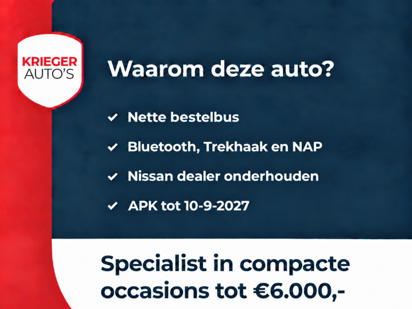 Foto van Nissan Nissan Primastar