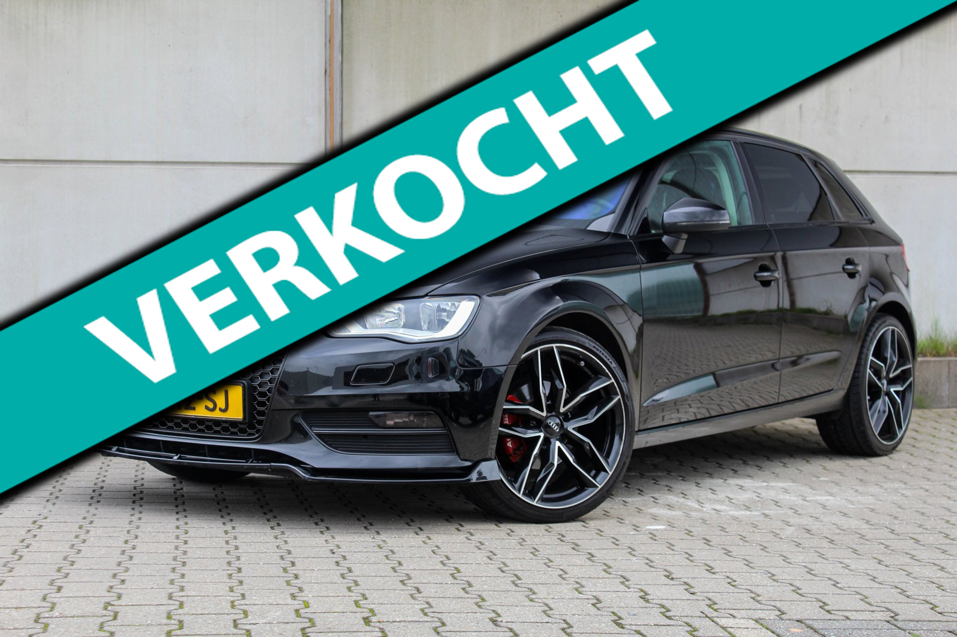 Audi A3 Sportback 1.4 TFSI Ambition Pro Line S 2013 Cruise PDC 19 Inch Stoelverwarming 2013 - voorkant