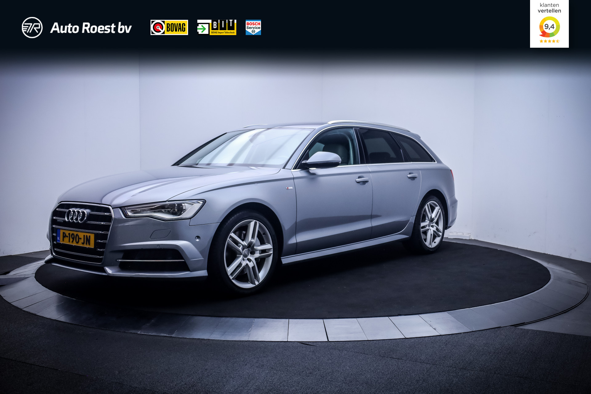Audi A6 Avant 2.0 TFSI 252 Pk S-Tr. Quattro SPORT 2018 - voorkant