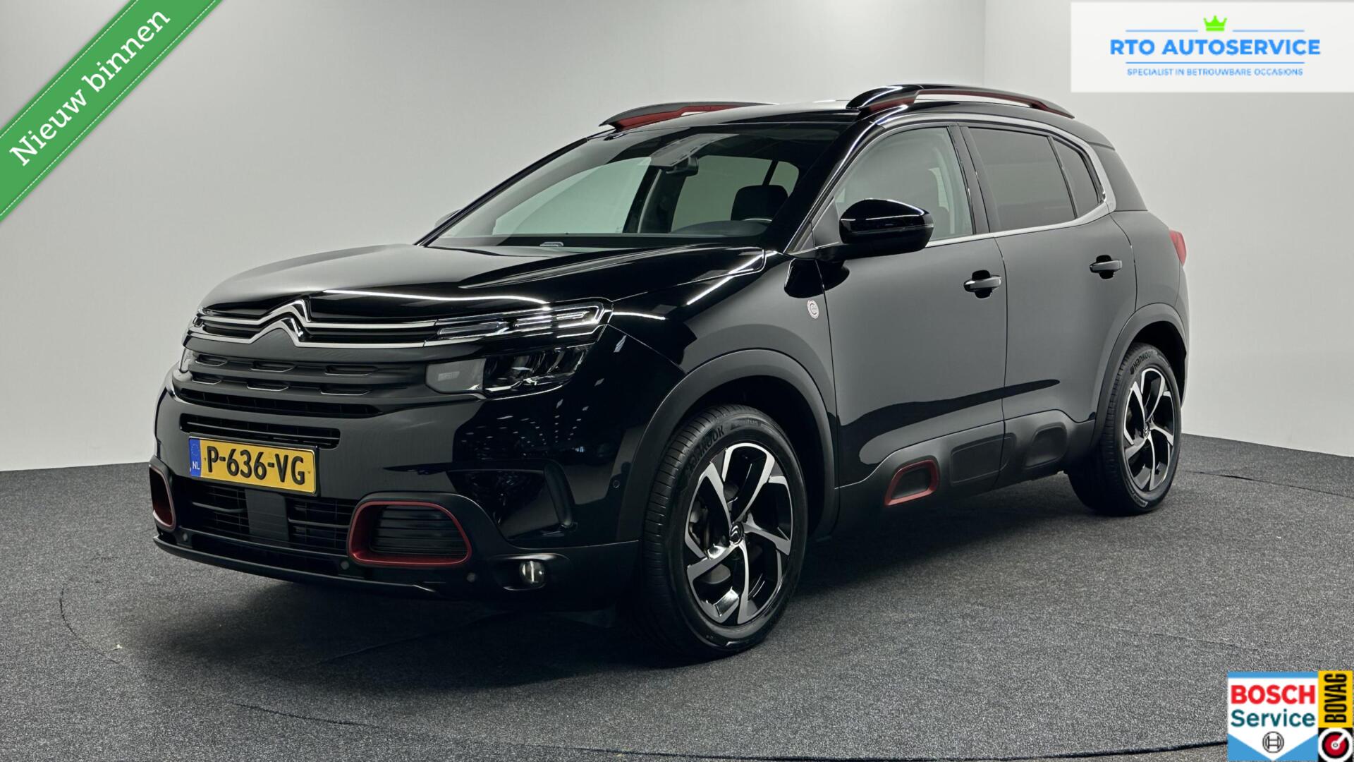 Citroen C5 Aircross 1.2 PureTech C-Series TREKHAAK CAMERA CRUISE NAVI ECC CARPLAY. 2022 - voorkant