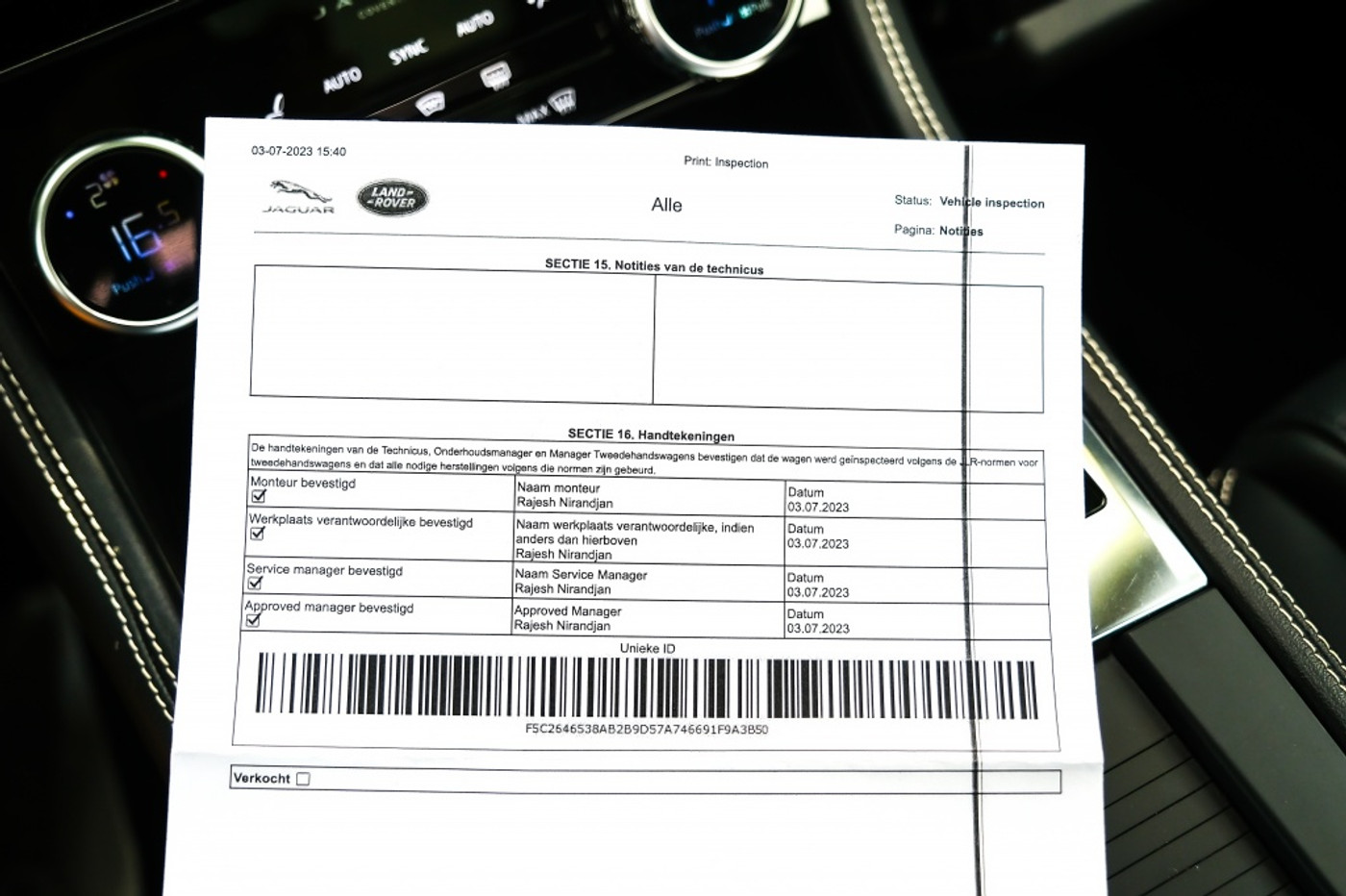Foto van Jaguar Jaguar F-pace