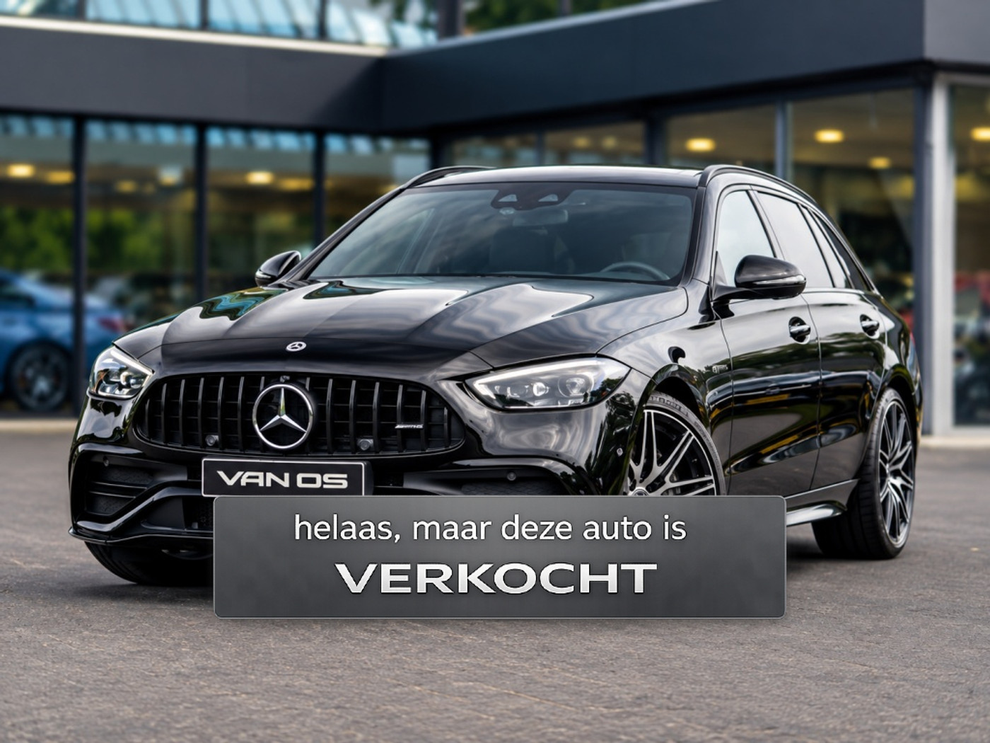 Mercedes-Benz AMG C 43 4matic+ AMG 43 4MATIC | Burmester | Trekhaak | Rij-ass. | Aero pakket 2023 - voorkant