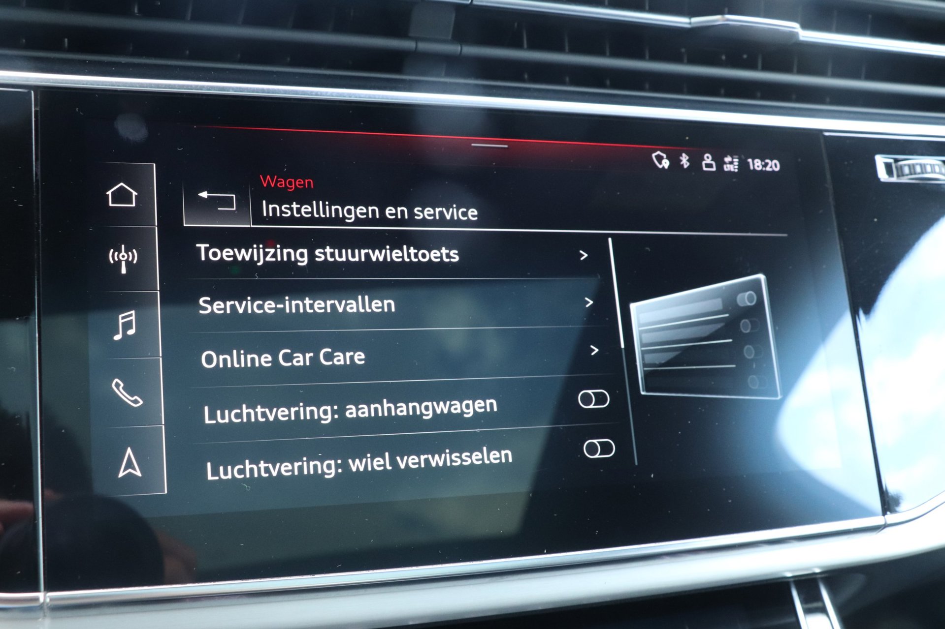 Foto van Audi Q7 55 TFSI E