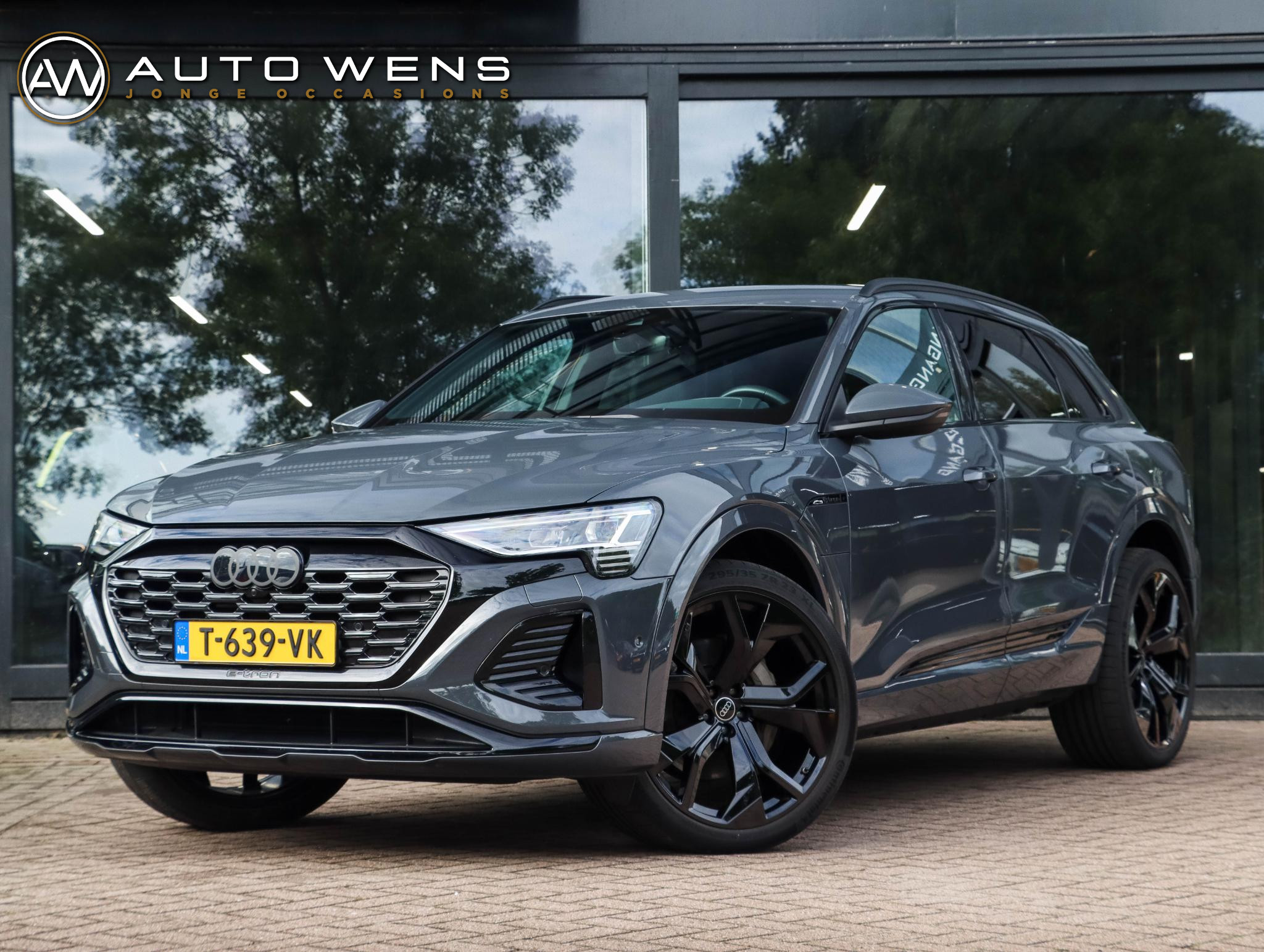 Audi Q8 55 E-tron 55 quattro S Edition 115 kWh 2023 - voorkant