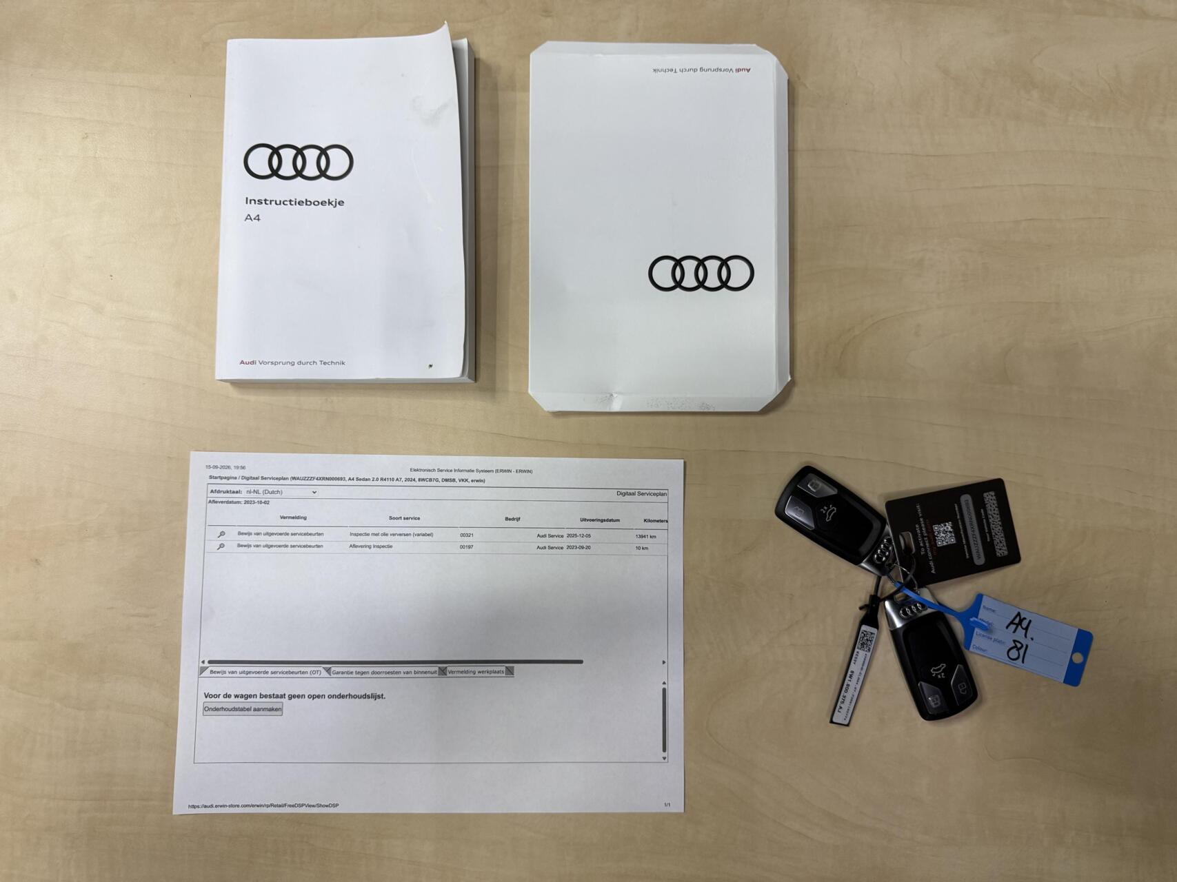 Foto van Audi A4 Limousine