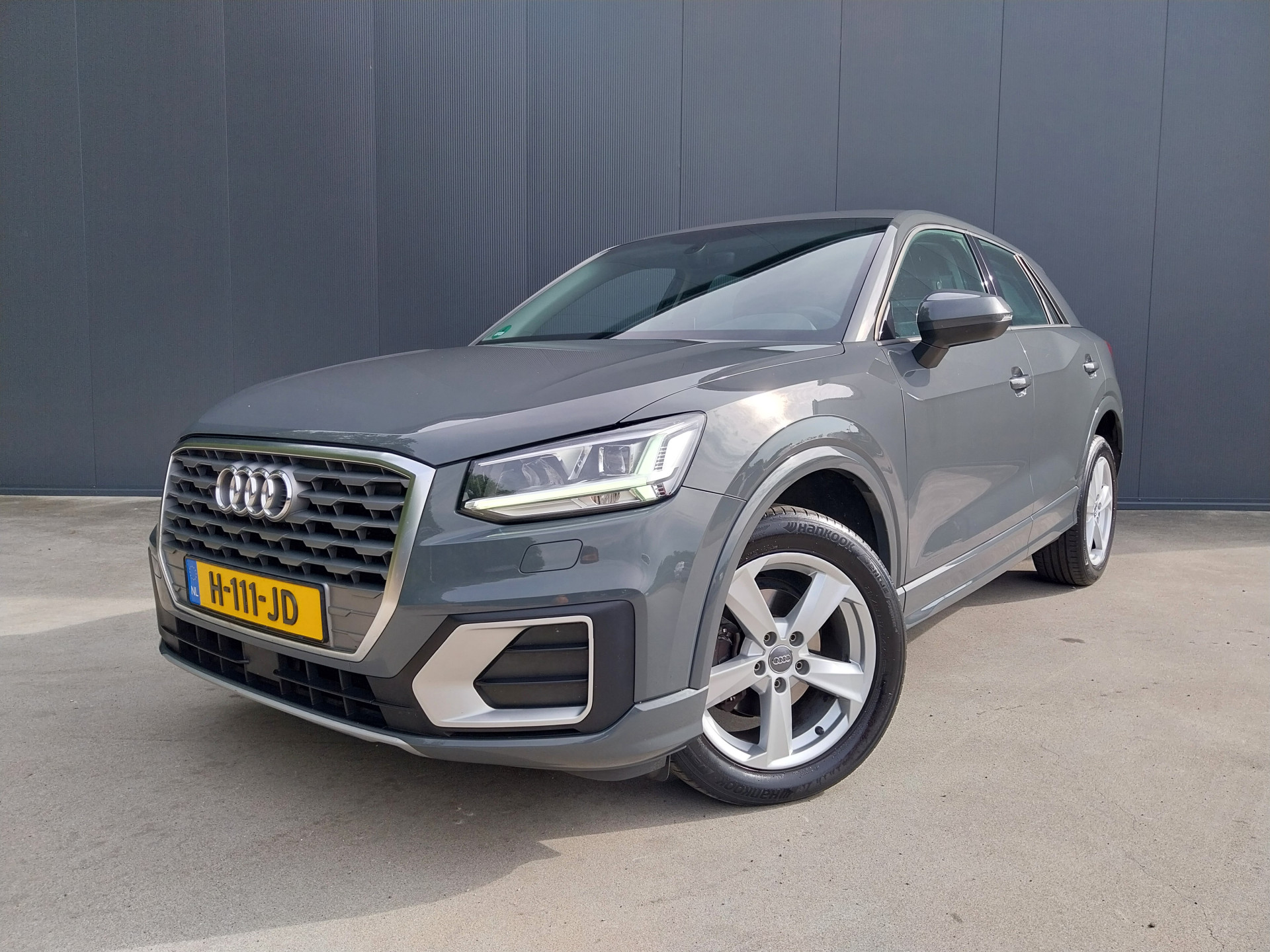 Audi Q2 30 TFSI Design Pro Line Plus LED TREKHAAK CRUISE ECC NAVI 2019 - voorkant