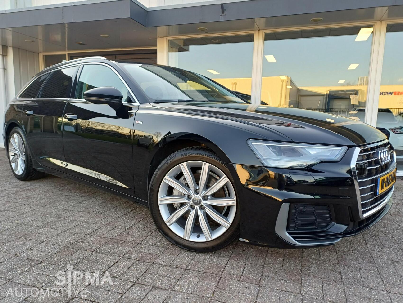 Audi A6 Avant 45 TFSI S-Line 128dkm/Trekhaak/Led/245pk/LMV 2020 - voorkant