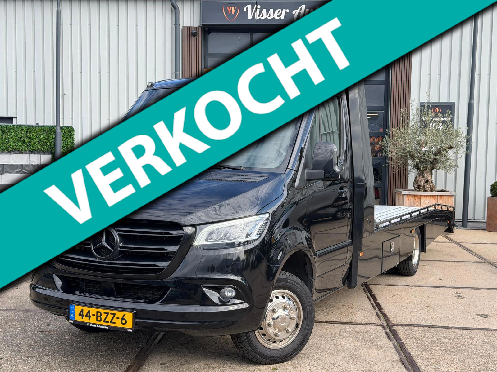 Mercedes-Benz Sprinter 319 3.0 CDI* V6*Tijhof*Luchtvering*ACC*Xenon*Carplay* 2021 - voorkant