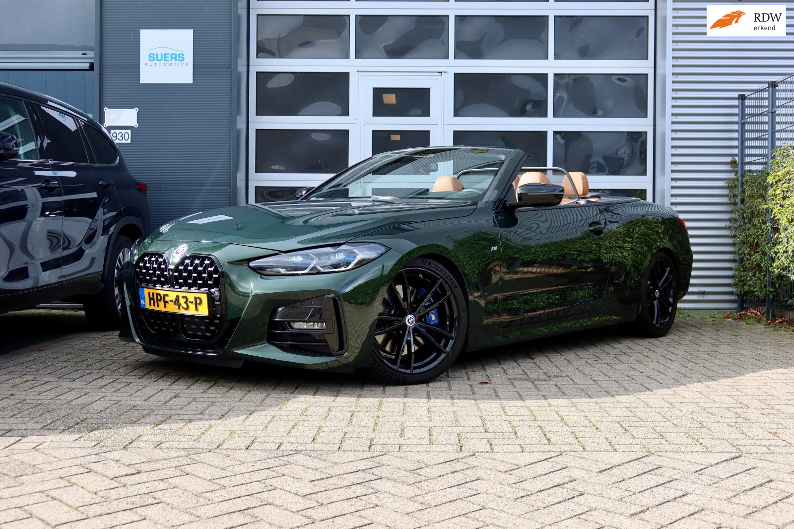 BMW 430i I Cabrio | M Sport | San Remo Groen | Memory | Harman Kardon | Laser 2021 - voorkant