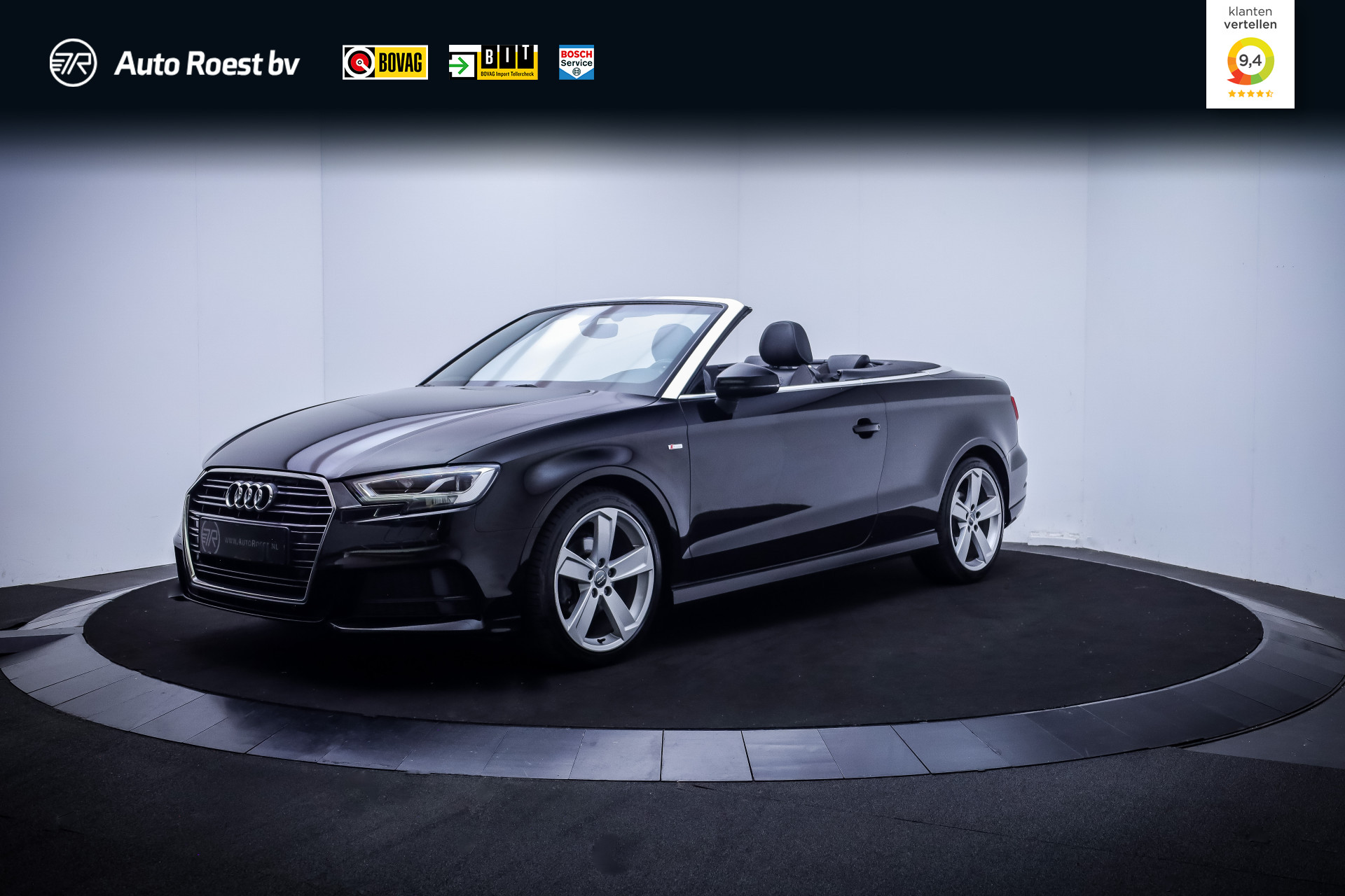 Audi A3 Cabriolet 35TFSI 150Pk S-Line 2020 - voorkant
