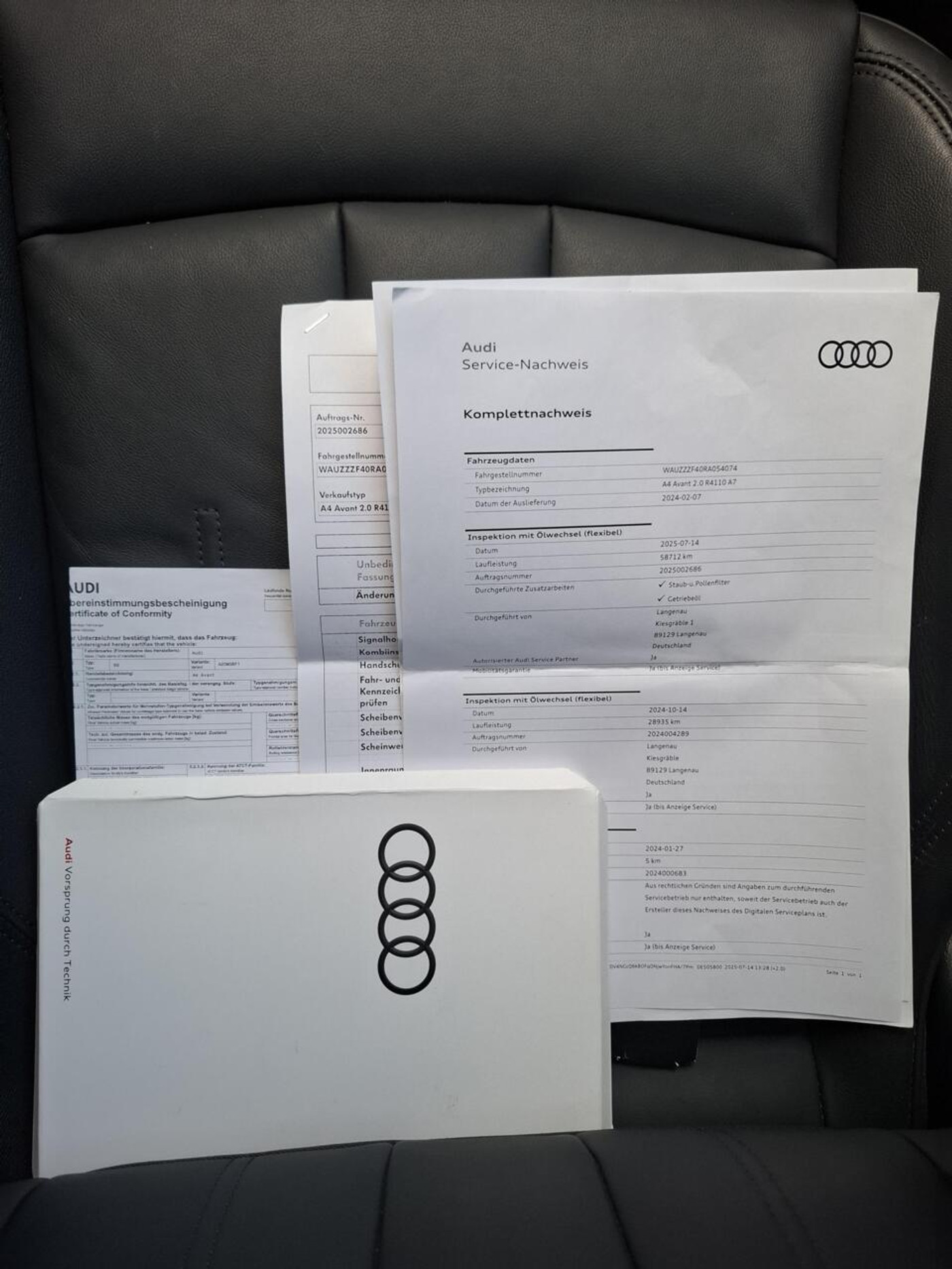 Foto van Audi A4 Avant