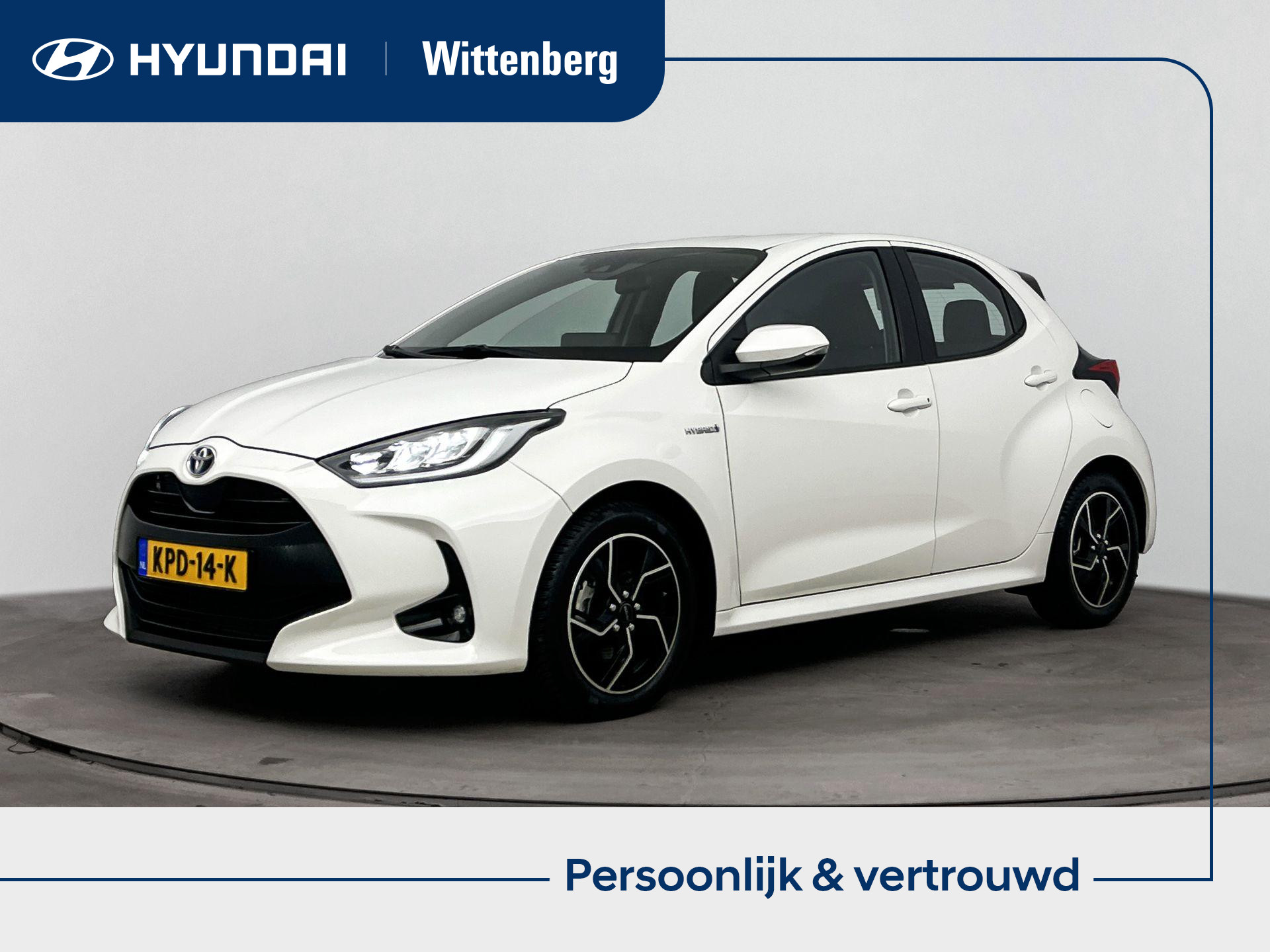 Toyota Toyota Yaris 1.5 HYBRID 115 COMFORT 2021 - voorkant