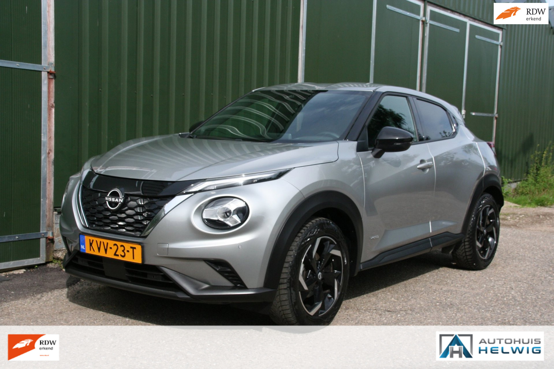 Nissan Juke 1.6 Hybrid Tekna, CLIMA, NAVI, 360 CAMERA, HALF LEER 2023 - voorkant