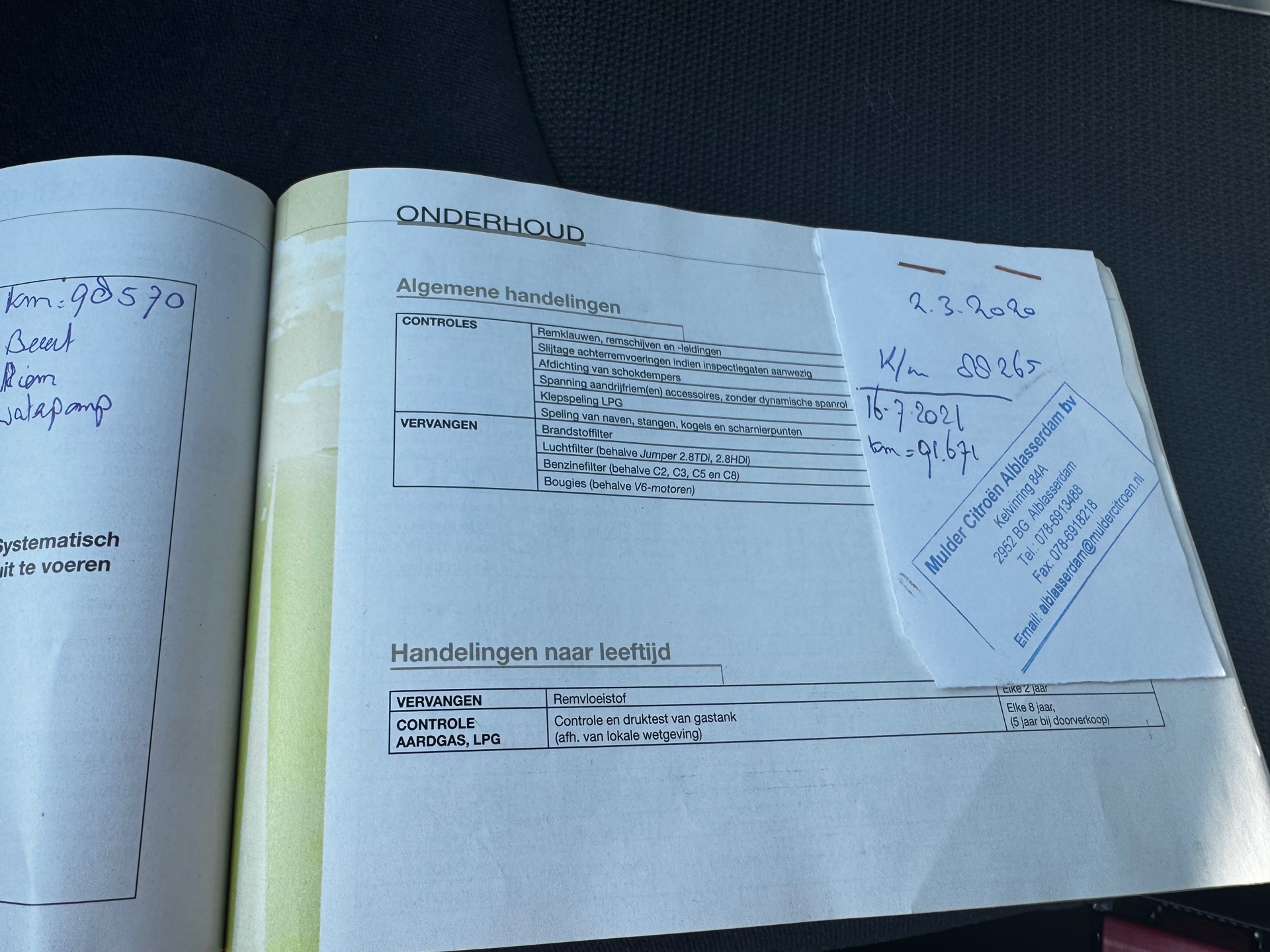 Foto van Citroen Xsara Picasso