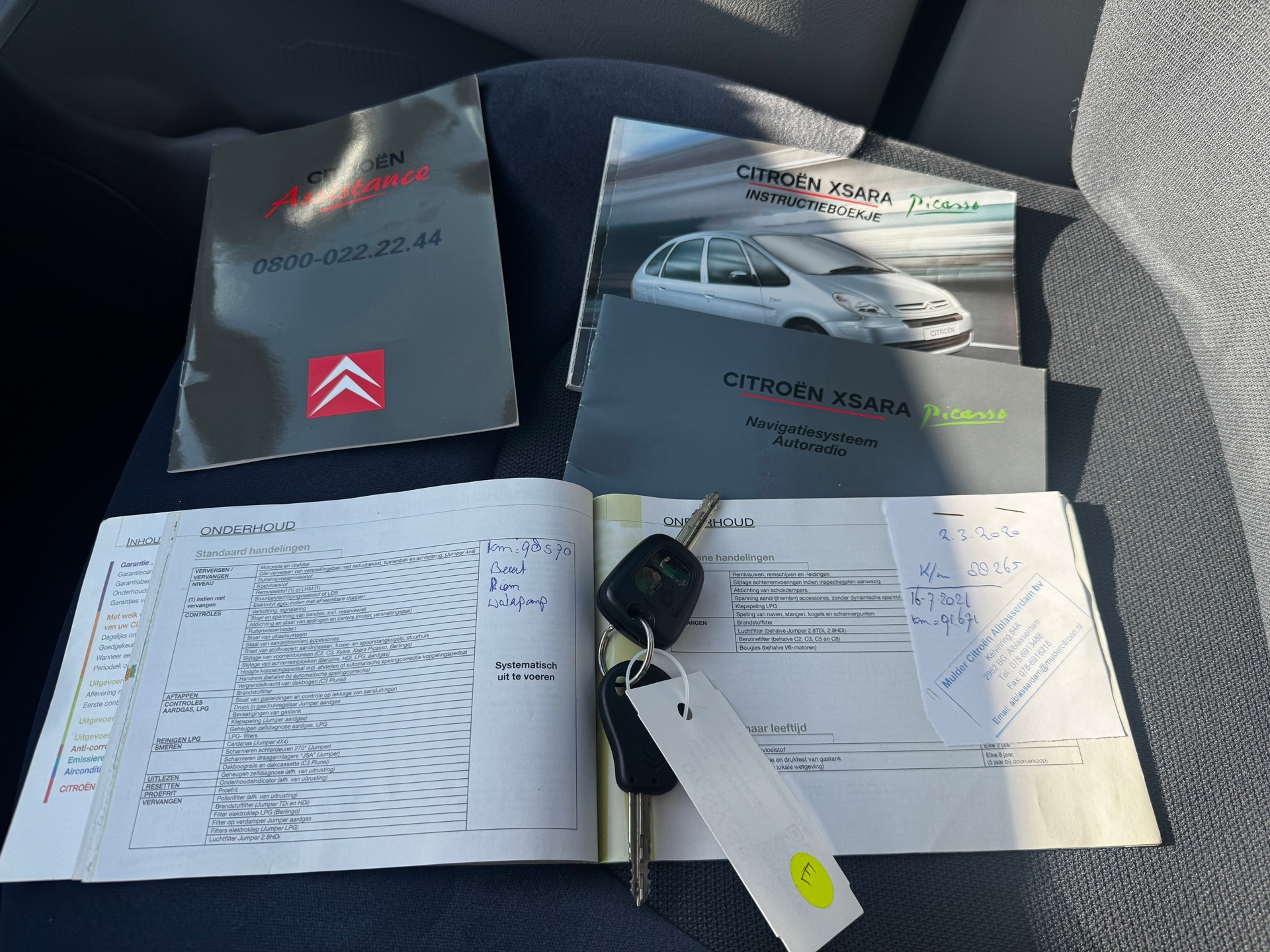 Foto van Citroen Xsara Picasso