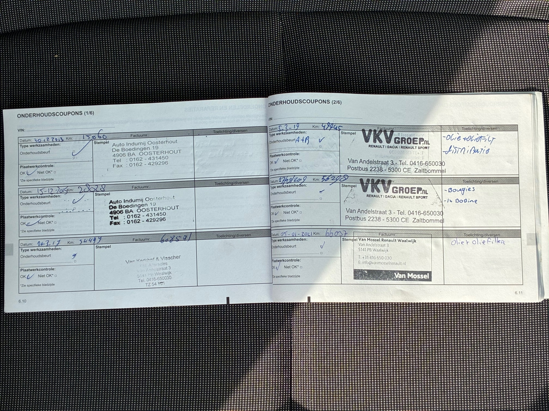 Foto van Renault Megane Scenic