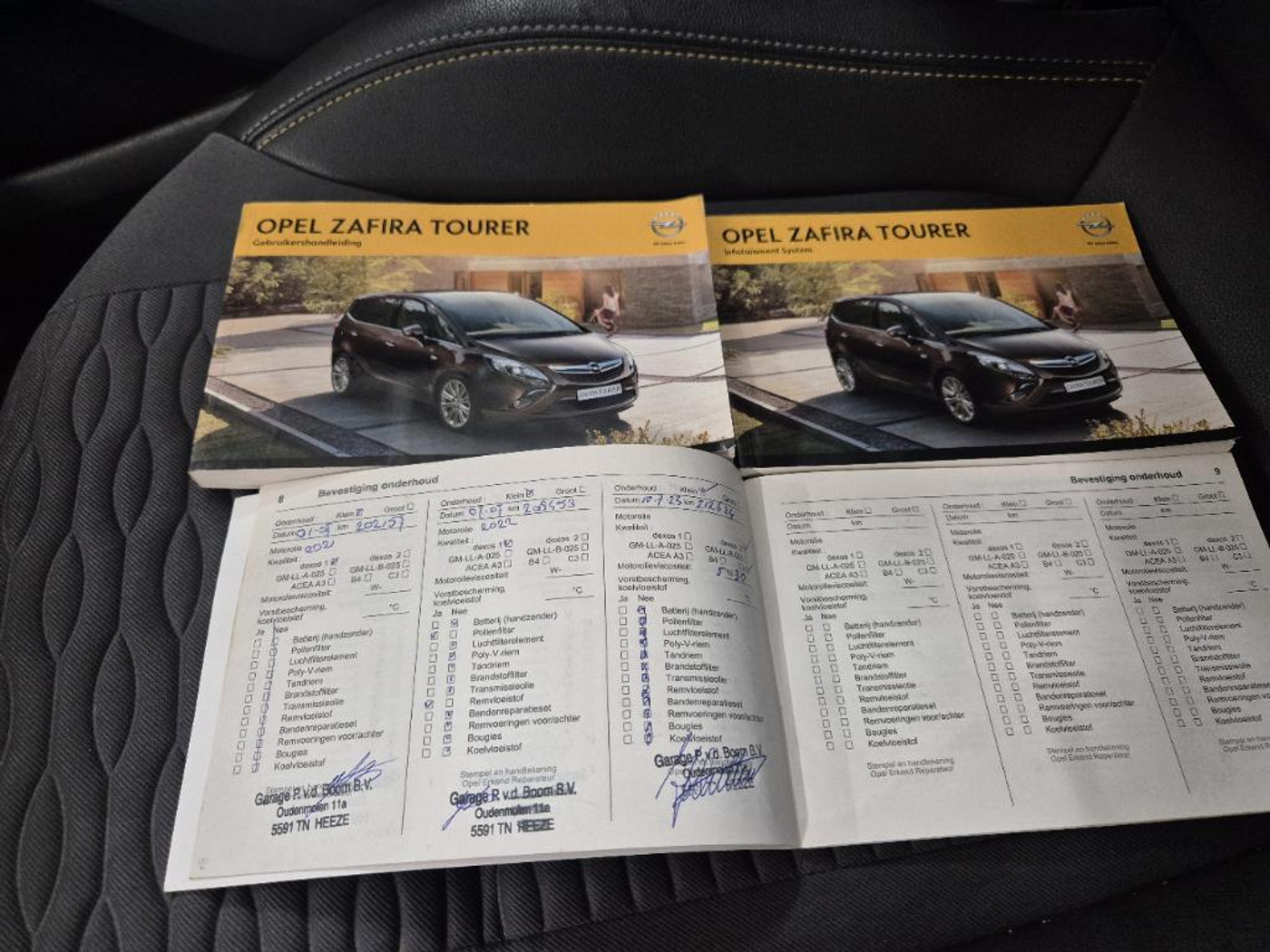 Foto van Opel Zafira Tourer