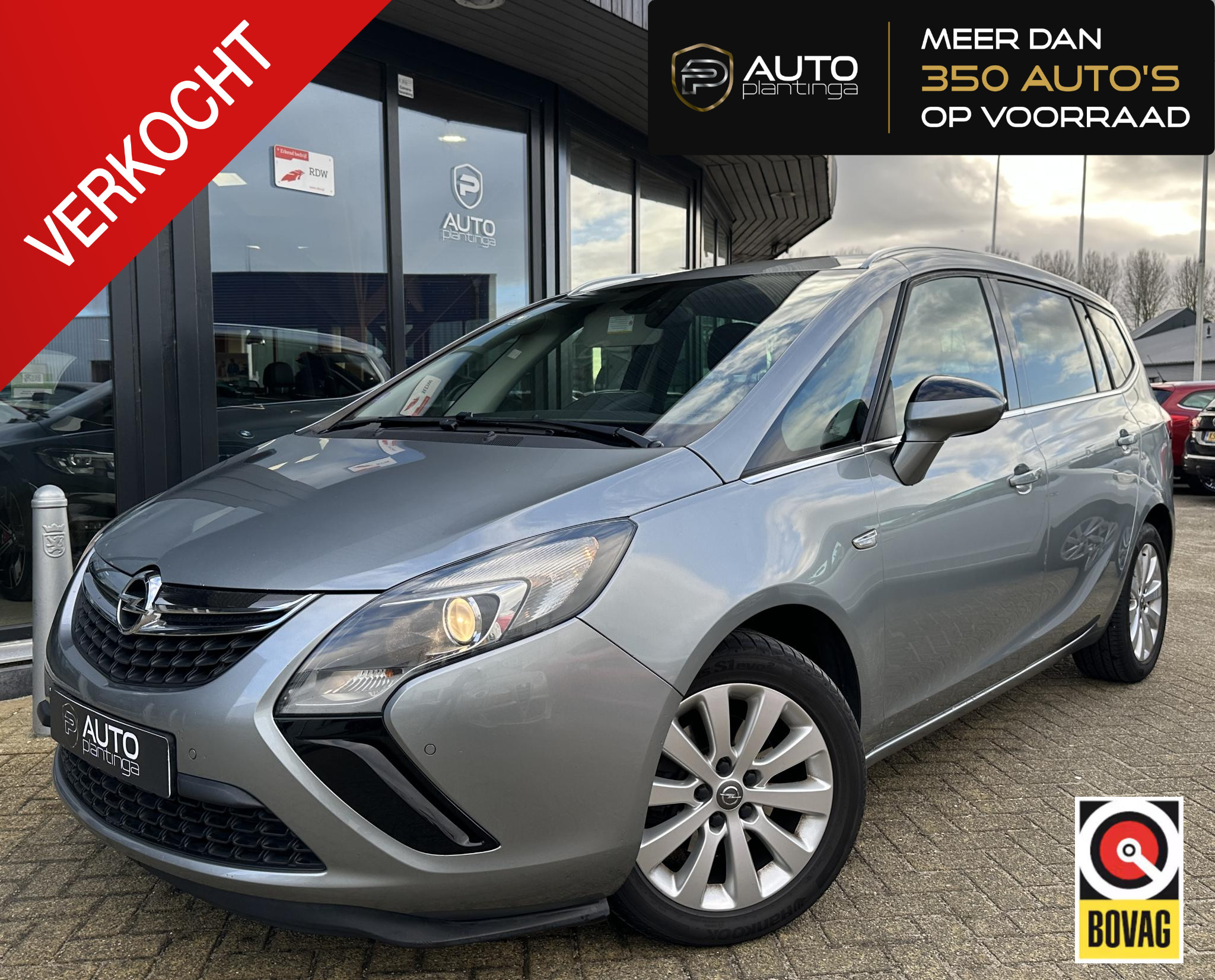 Opel Zafira Tourer 1.4 Edition 2012 - voorkant