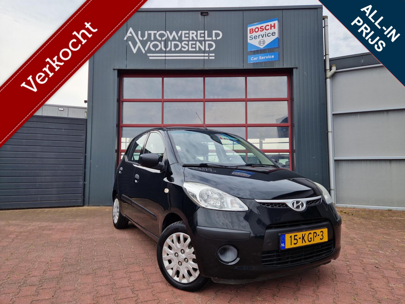 Hyundai I 10 1.1 Dynamic Cool #MND BOVAG GAR|AIRCO|NWE KOPPELING|NWE REMMEN A|CDV|ELEKTR. RAM. 2009 - voorkant