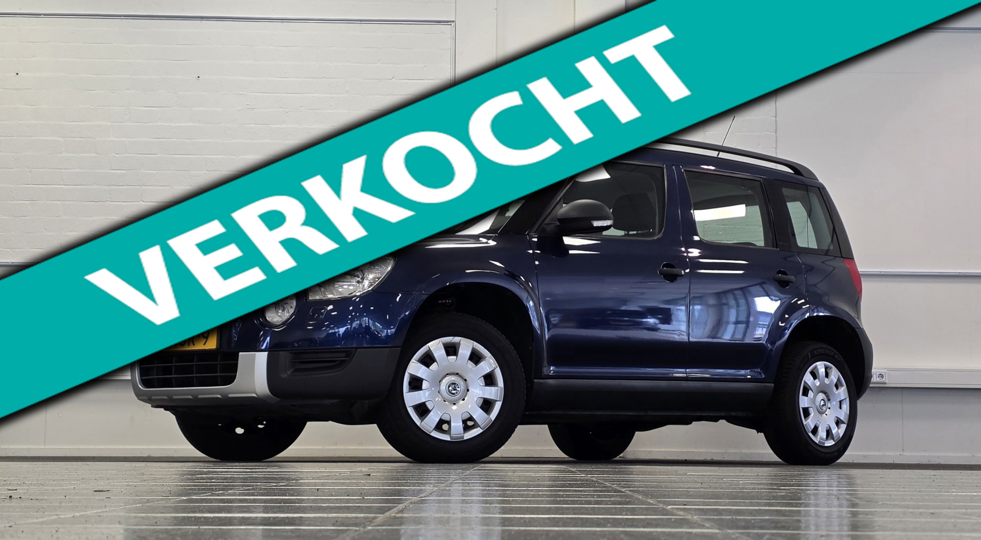 Skoda Yeti 1.2 TSI Active Plus Automaat 3e Eigenaar Trekhaak Garantie 2010 - voorkant