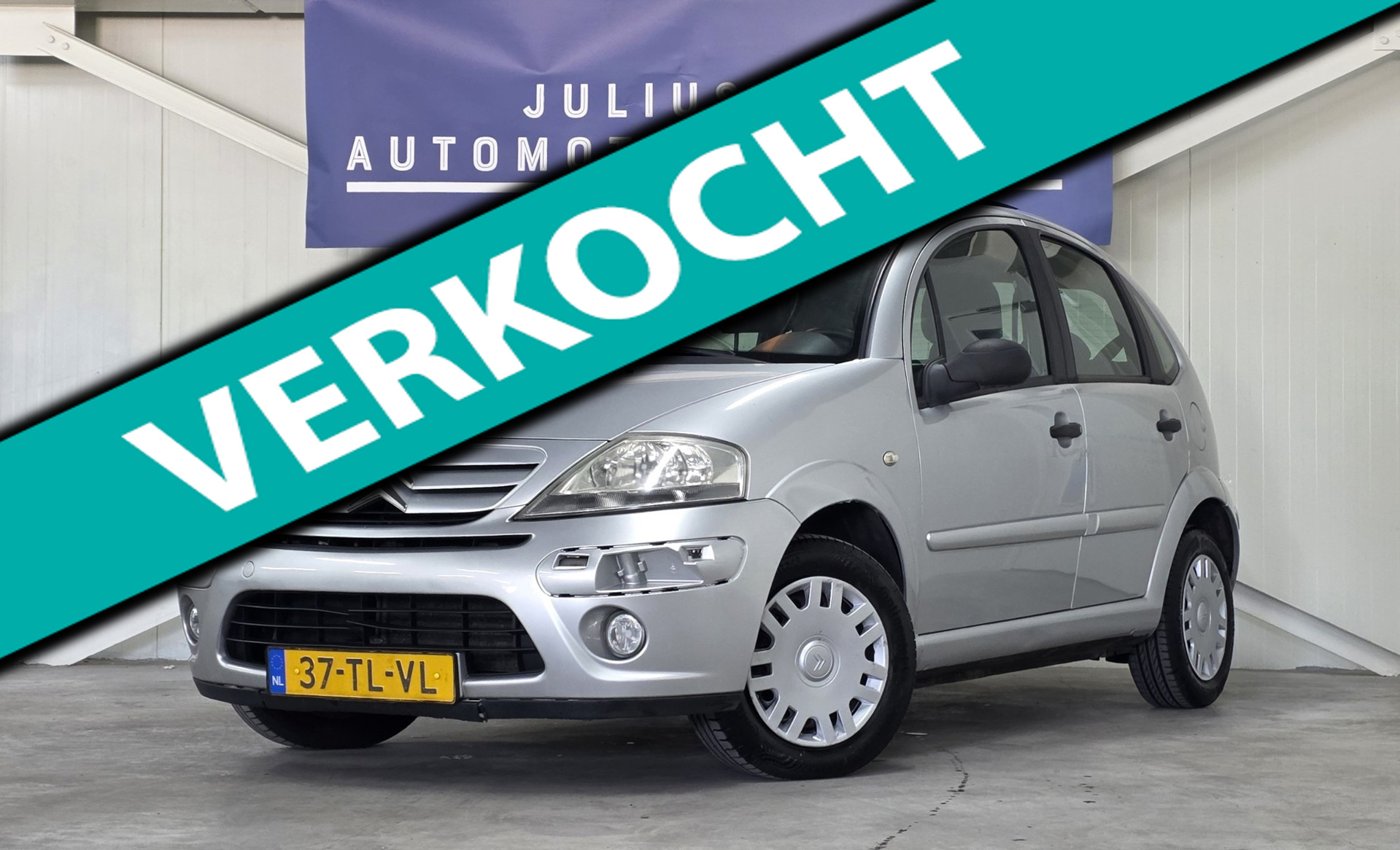 Citroen C3 1.4i Sky Radio Airco Pano CruiseControl Nieuwe APK Garantie! 2006 - voorkant