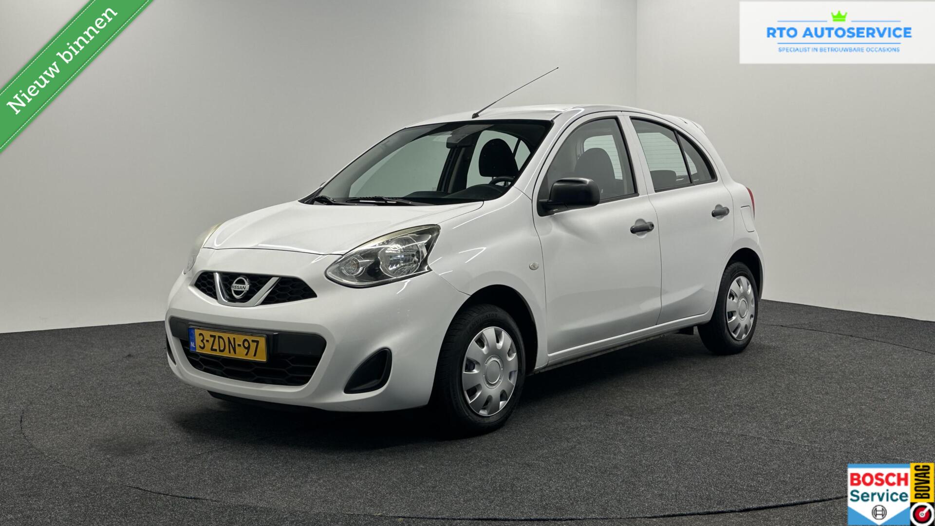 Nissan Nissan Micra 1.2 DIG-S Visia AIRCO 5 DEURS. 2014 - voorkant