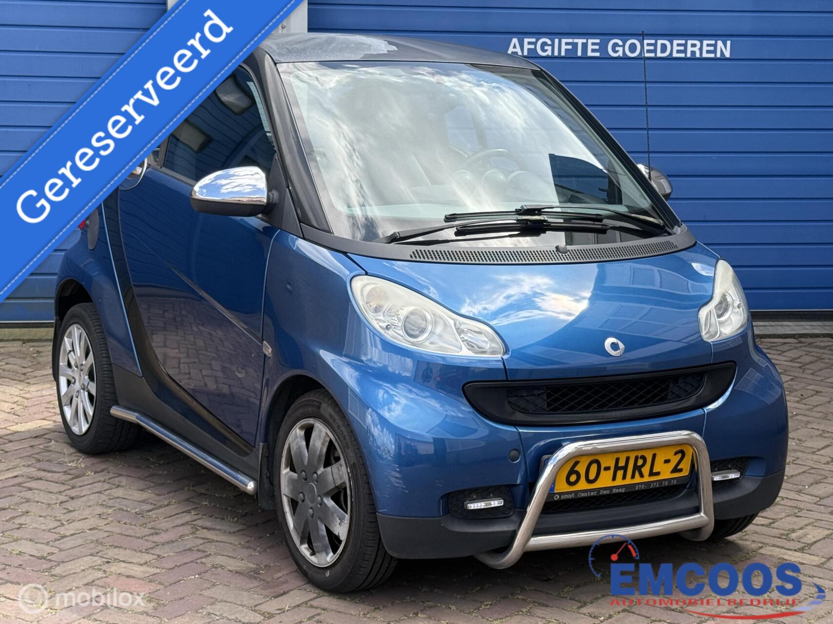 Smart Fortwo Coupe 1.0 mhd Pure* KMSTAND NAP 116.XXX * 2009 - voorkant