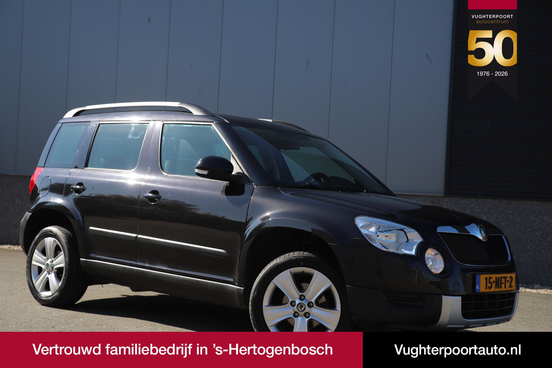 Skoda Yeti 1.2 TSI Elegance Automaat/leder/Schuifdak 2010 - voorkant