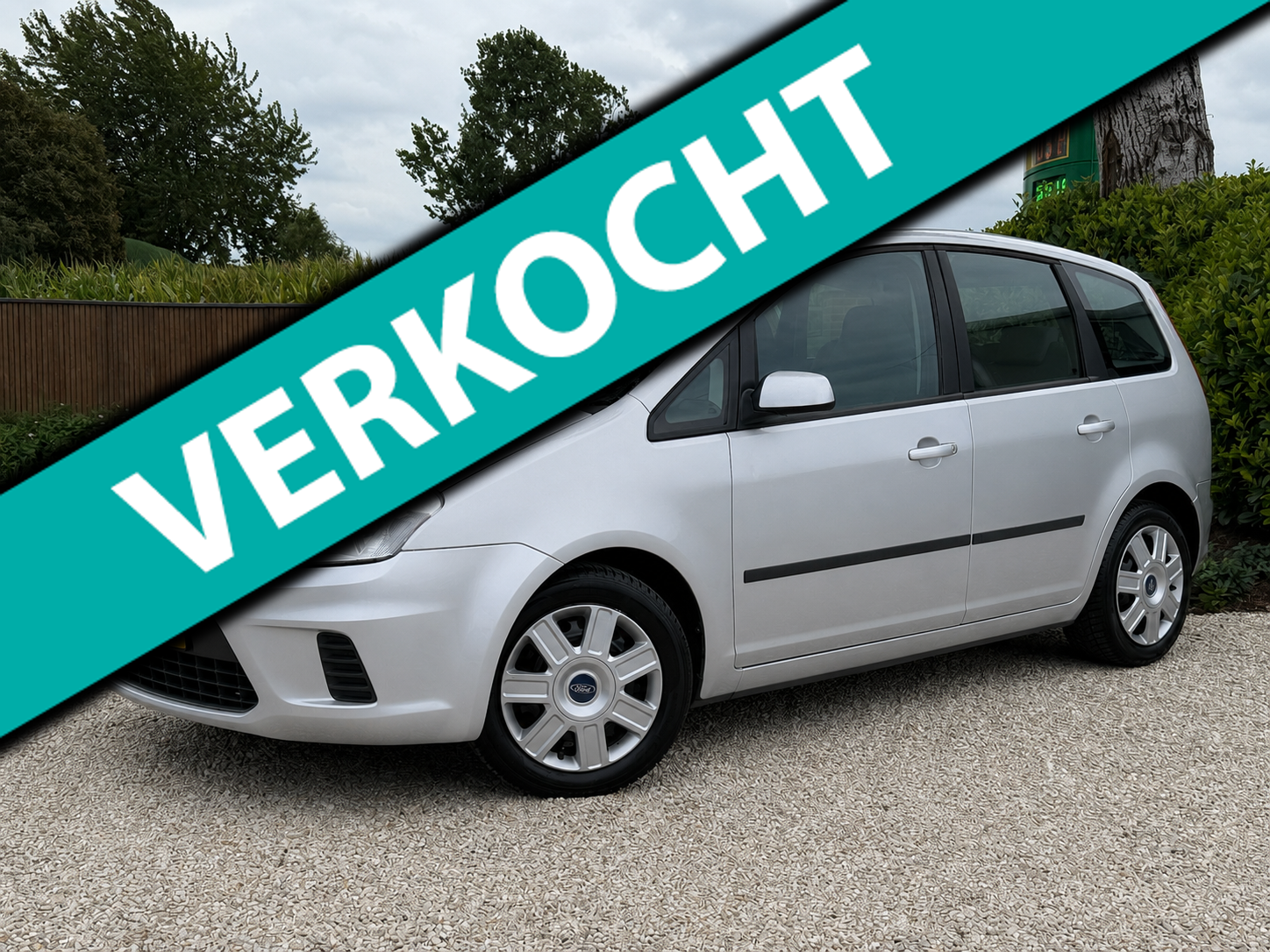 Ford Focus C-max 1.6-16V Trend *ORIGINEEL NL+AIRCO+NIEUWE APK* 2007 - voorkant