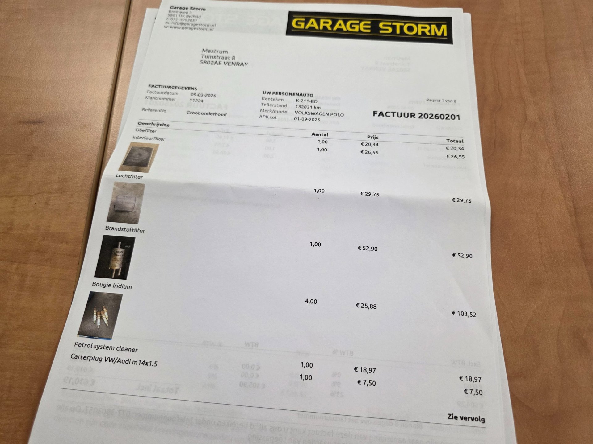 Foto van Volkswagen Polo