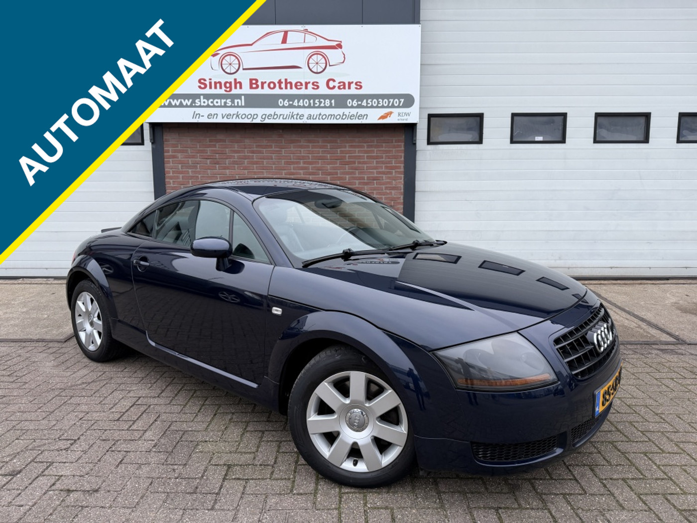 Audi Audi TT 1.8 5V Turbo 180pk AUT AIRCO CRUIS LEER NAP NW-APK04-27 !!! 2005 - voorkant