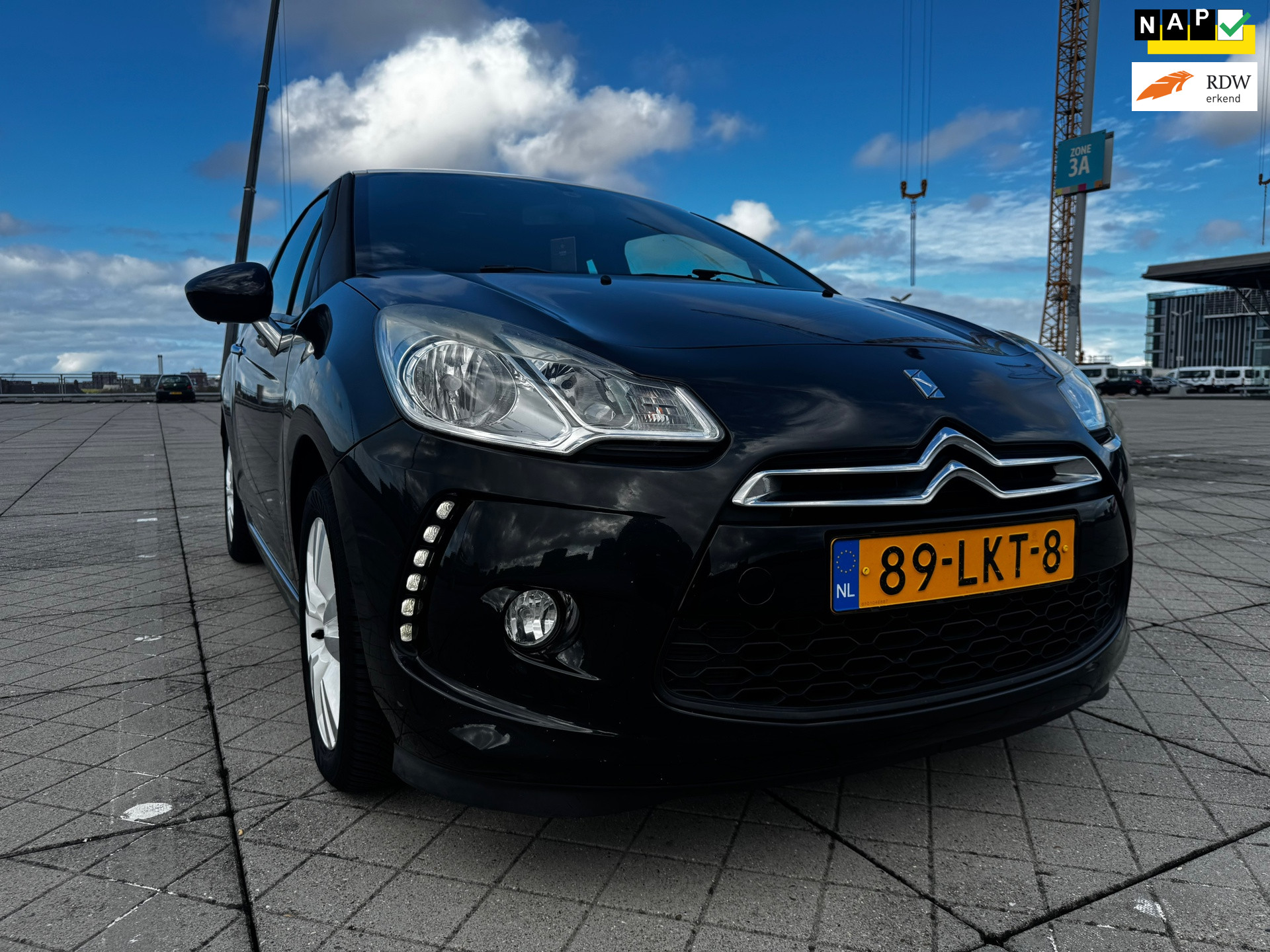 Citroen Ds3 1.4 Chic AIRCO CRUISE ELEKTRISCHE RAMEN NAP APK 2010 - voorkant