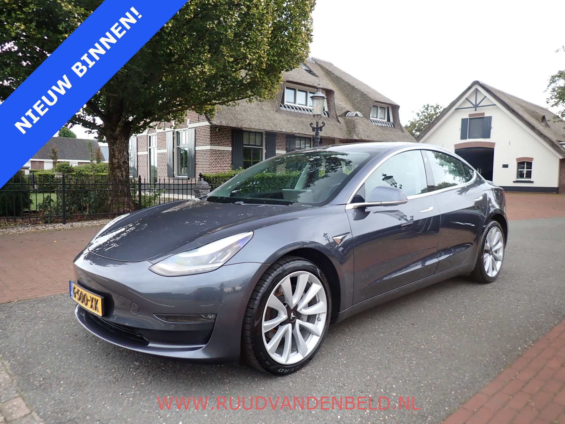 Tesla Model 3 Long Range AWD 75 kWh 2019 - voorkant