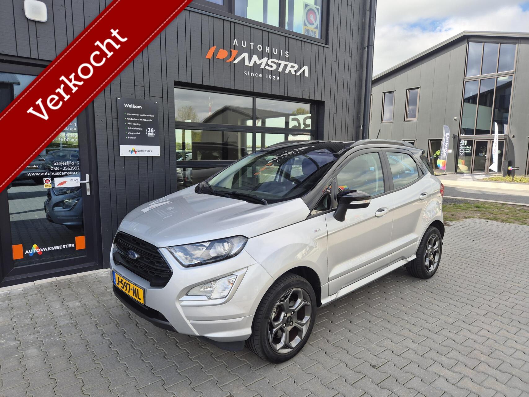 Ford Ecosport 1.0 EcoBoost ST-Line 125PK|Navi|Trekhaak|Cruise|PDC| 2018 - voorkant