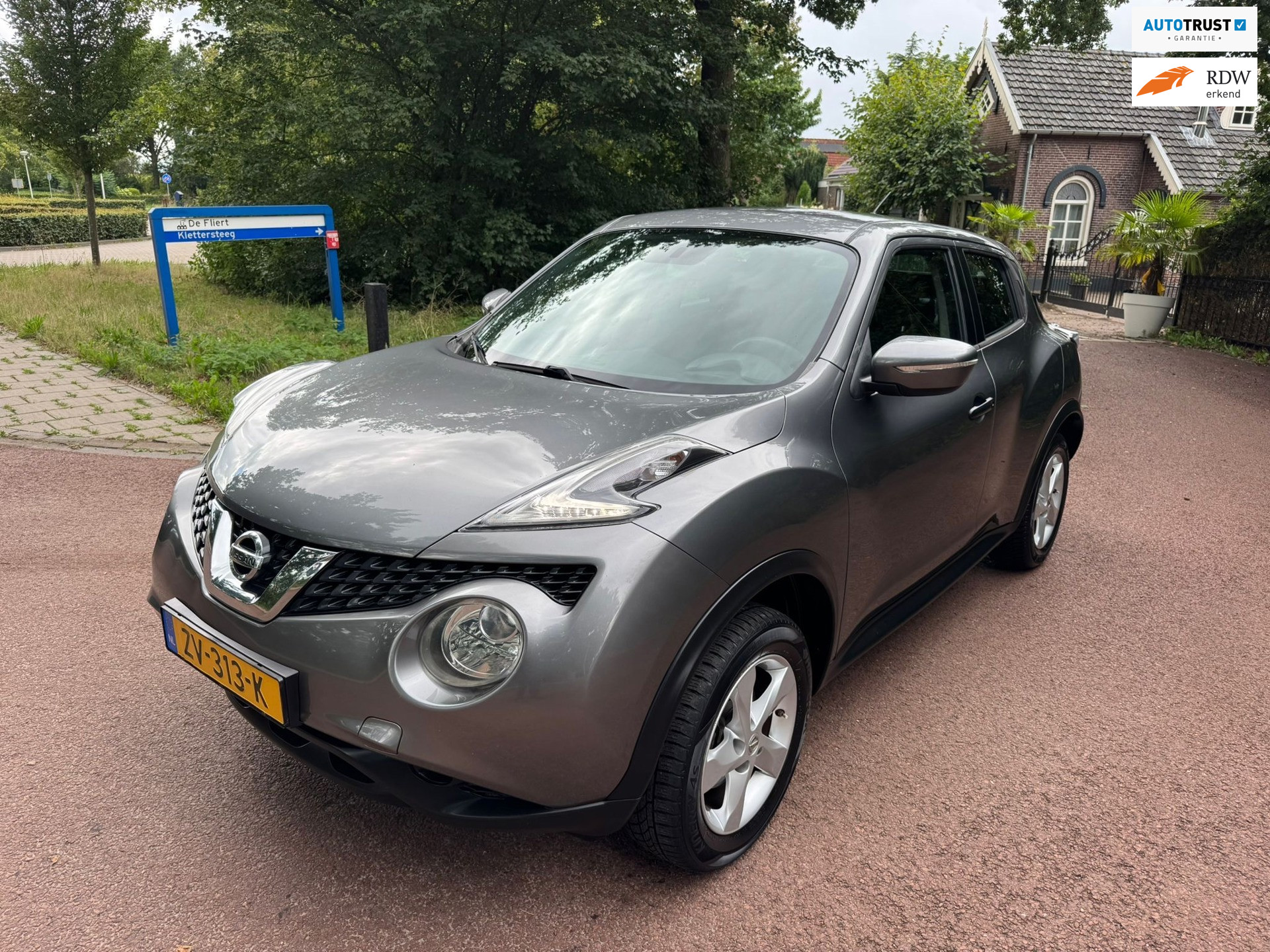 Nissan Nissan Juke 1.6 Juke / Airco / Aux / Trekhaak / Apk / Nap / Lm 2014 - voorkant