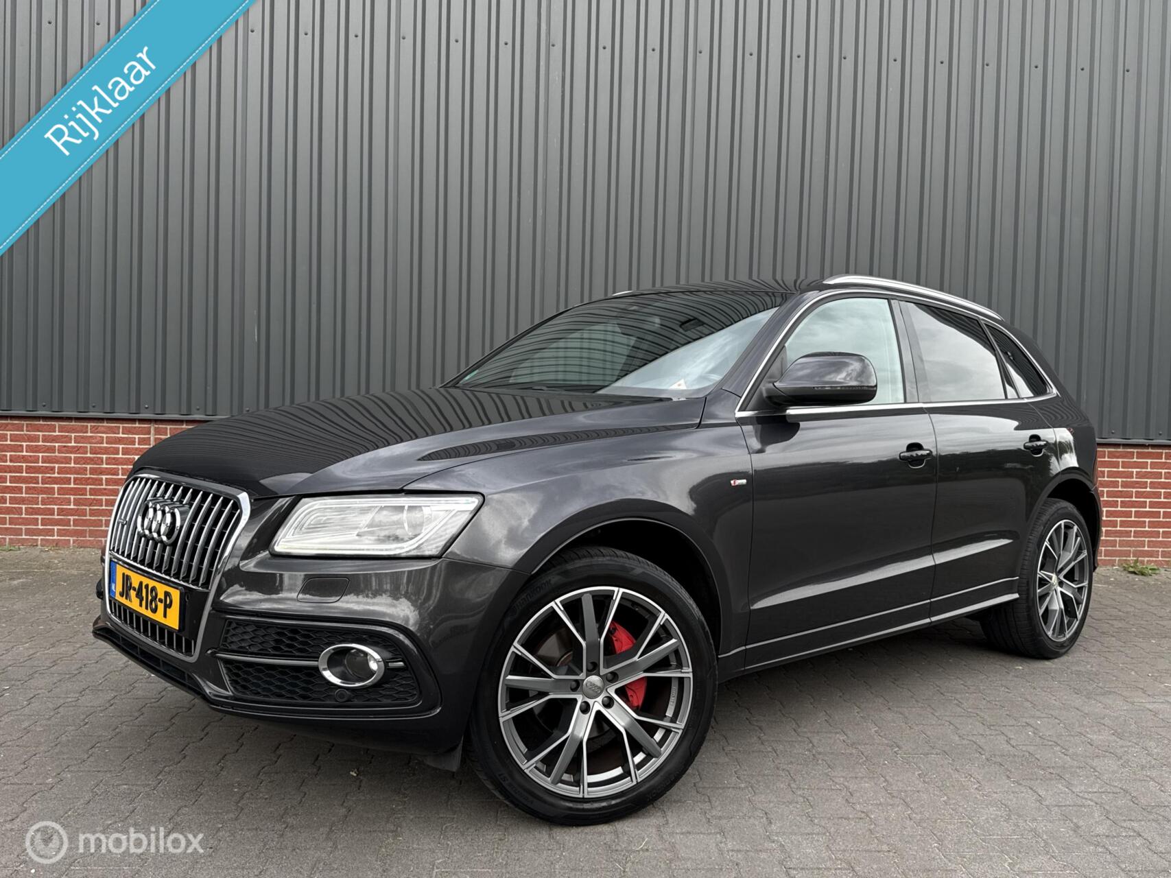 Audi Q5 2.0 TFSI quattro Pro Line 2X S-LINE ACC CARPLAY LEDER LED B&O FACELIFT MODEL 2013 - voorkant
