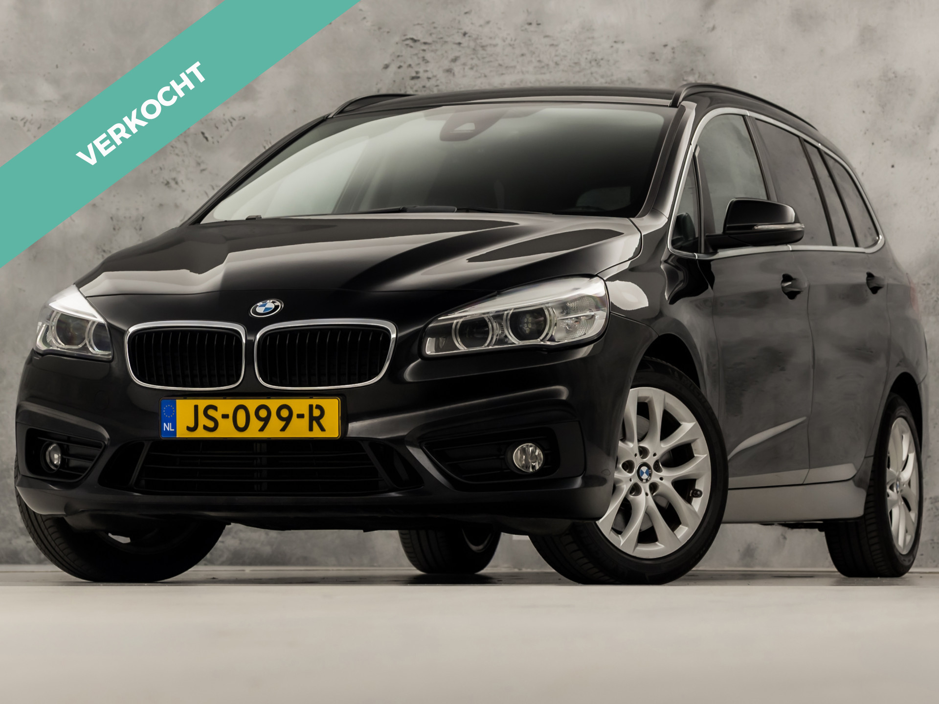 BMW 220i Gran Tourer 220i High Executive 7 Persoons 2016 - voorkant