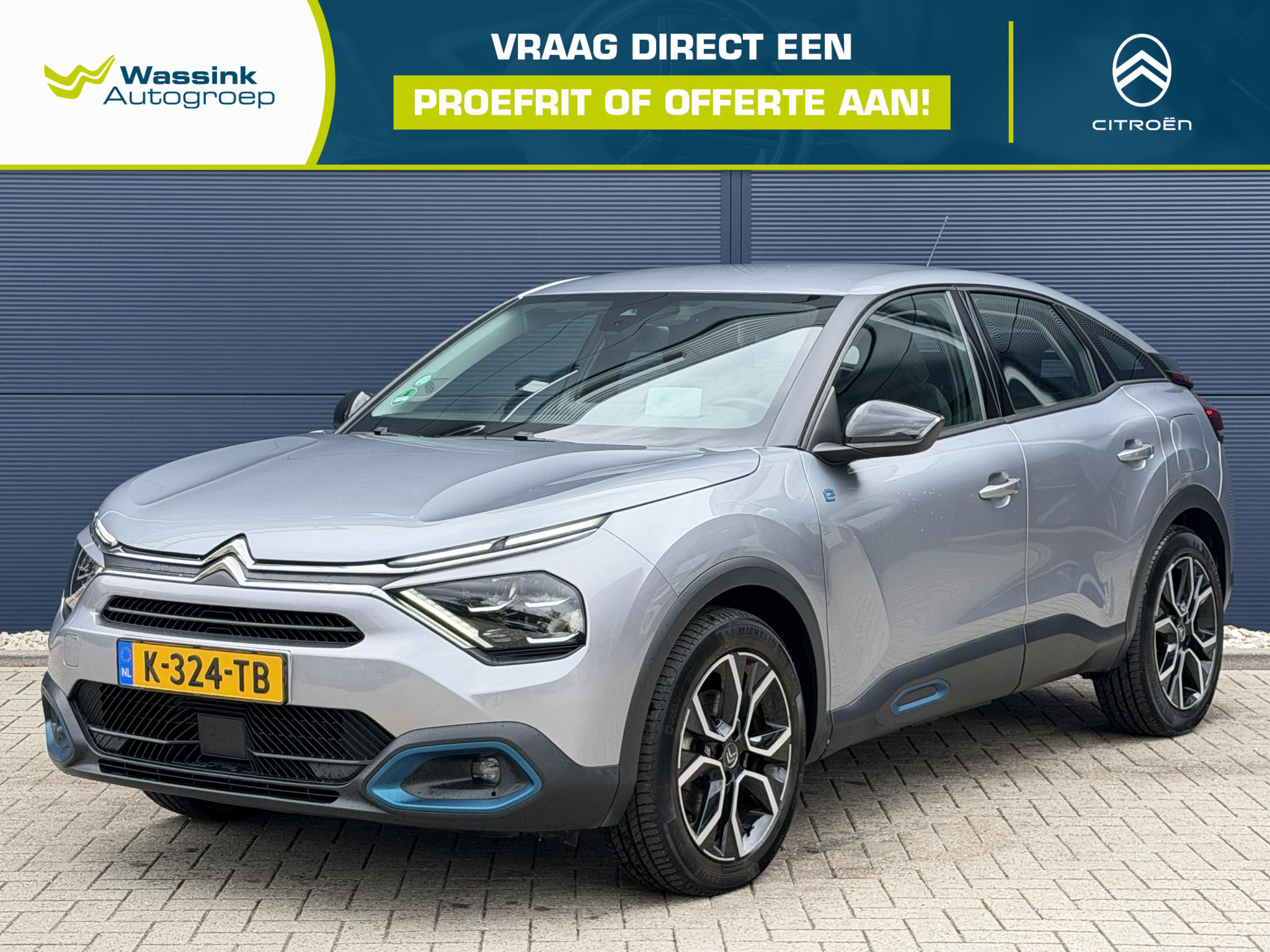 Citroen E-c4 Feel Edition 50 kWh 2021 - voorkant