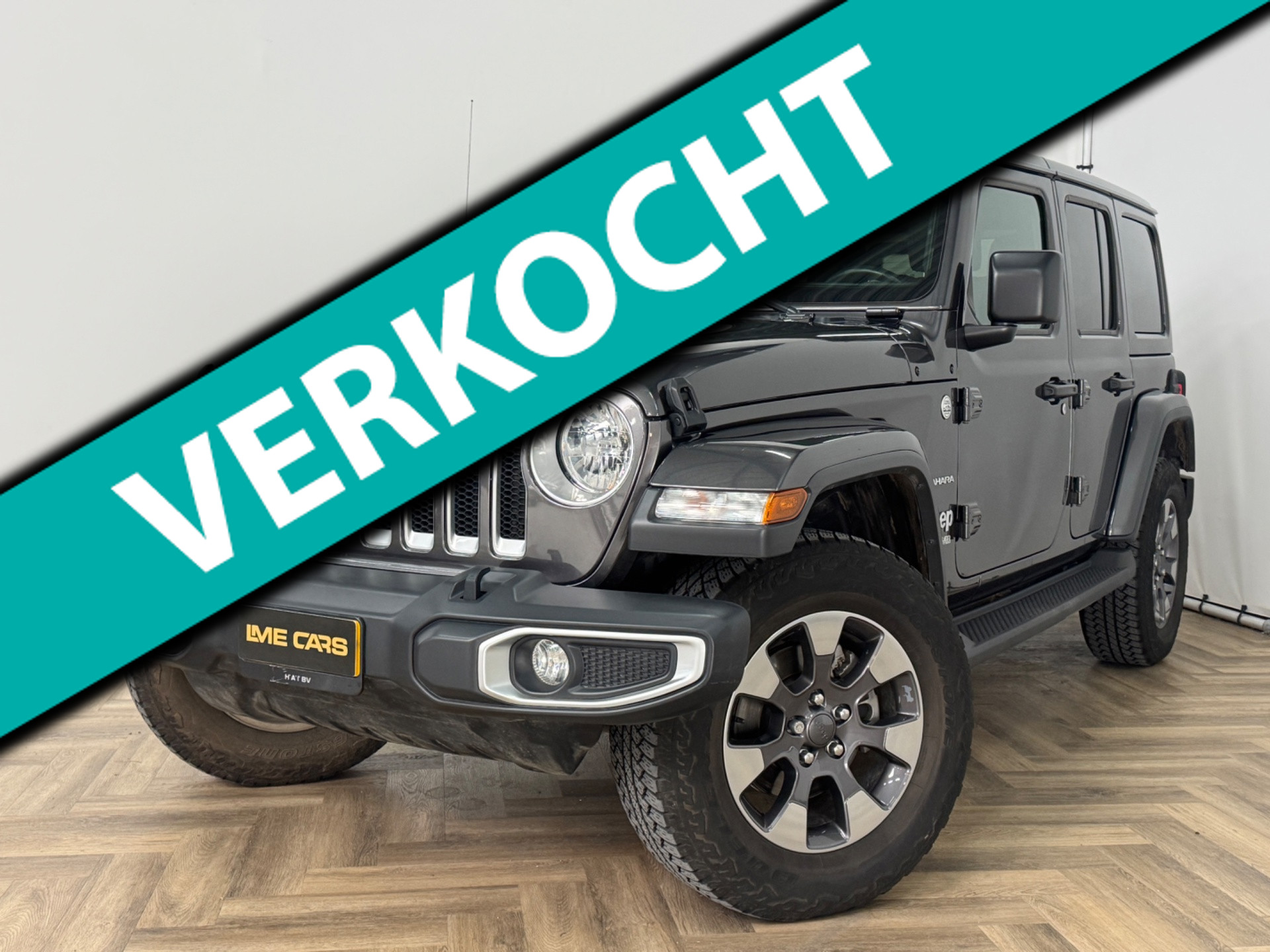 Jeep Wrangler Unlimited 2.0T SAHARA 4X4 AUTOMAAT|INRUIL MOGELIJK| 2018 - voorkant