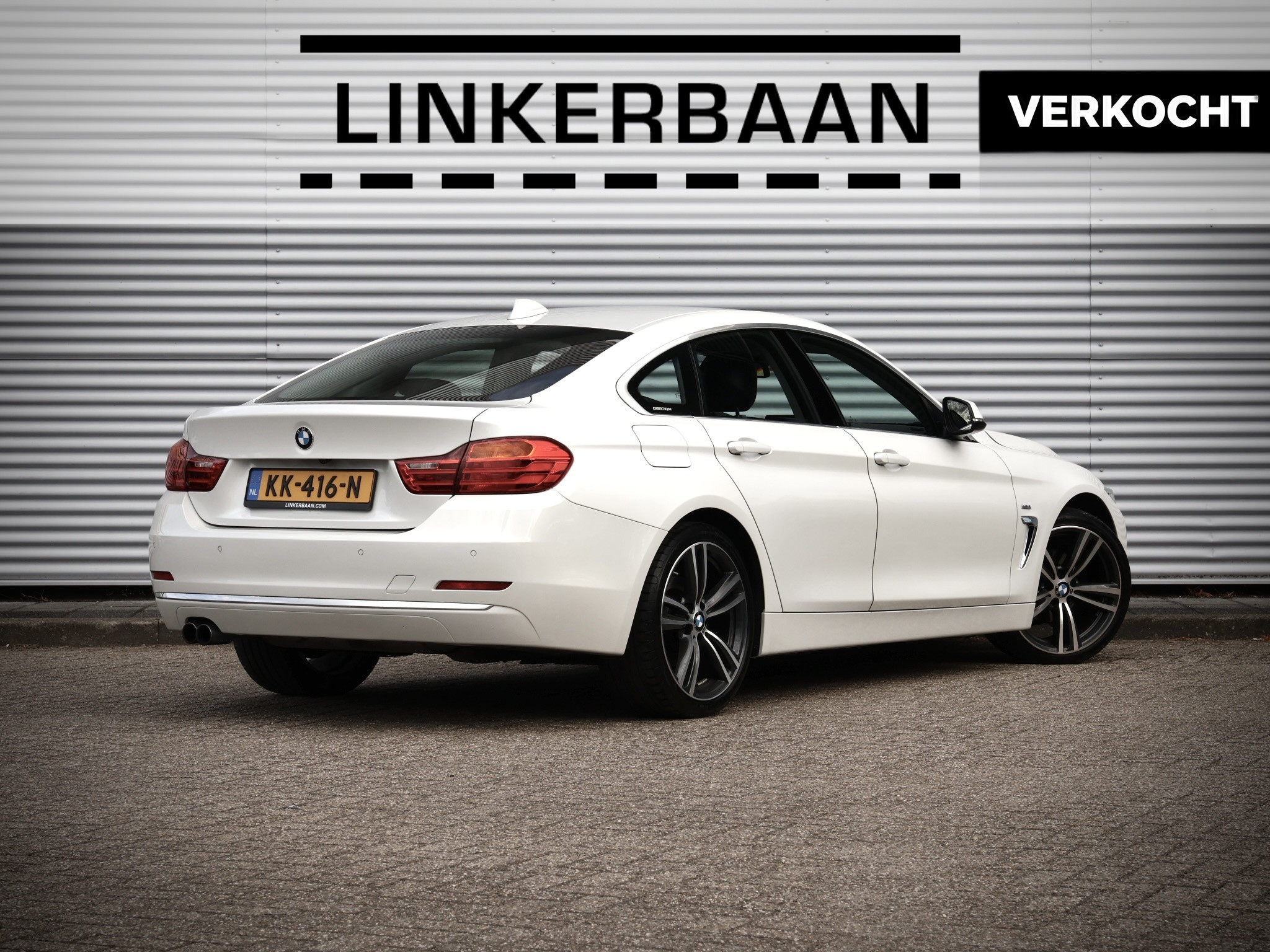BMW 420i 420i Luxury Line | Leder | Trekhaak | 19 inch | NL Auto | 2016 - voorkant
