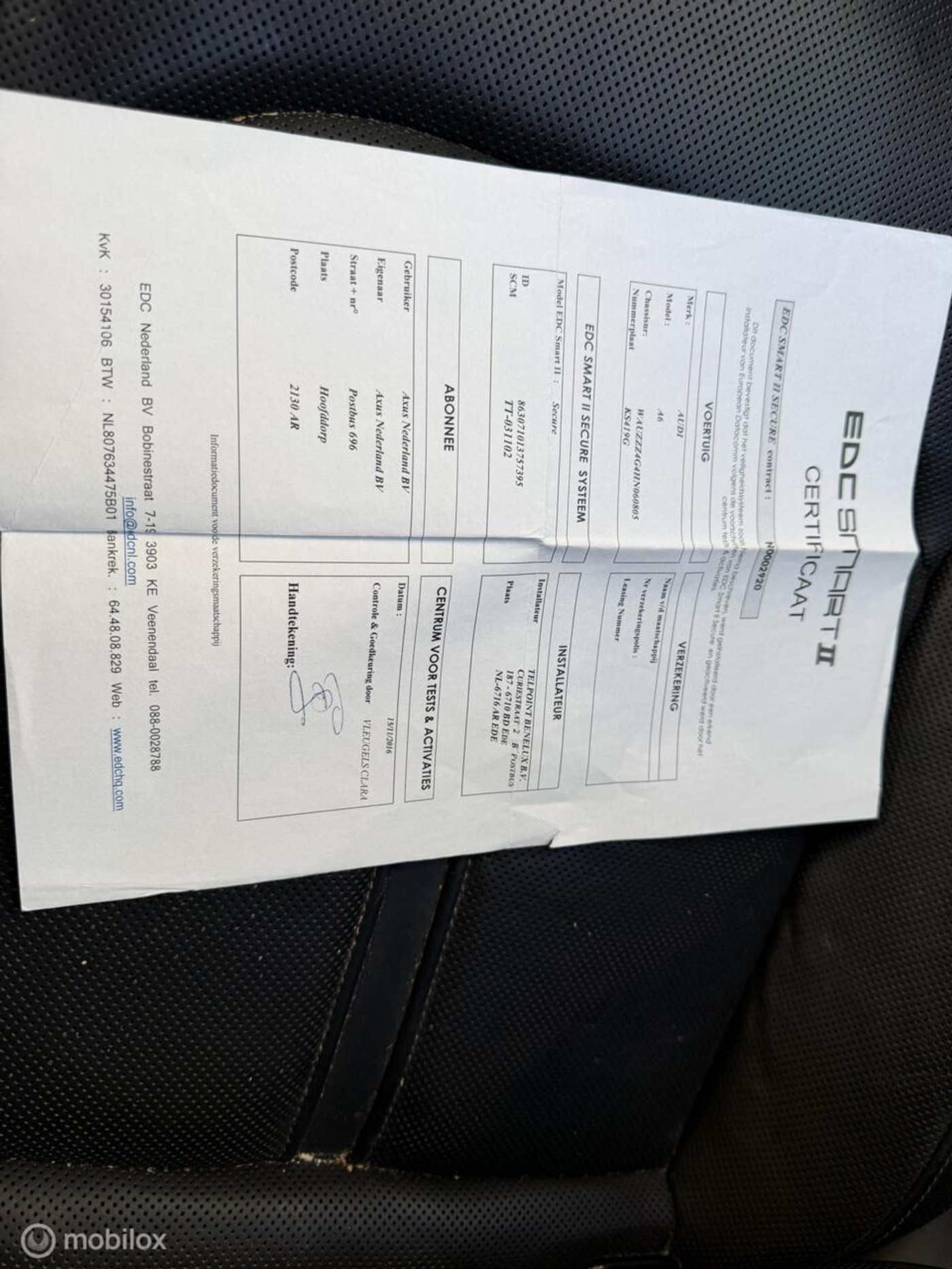 Foto van Audi A6 Limousine